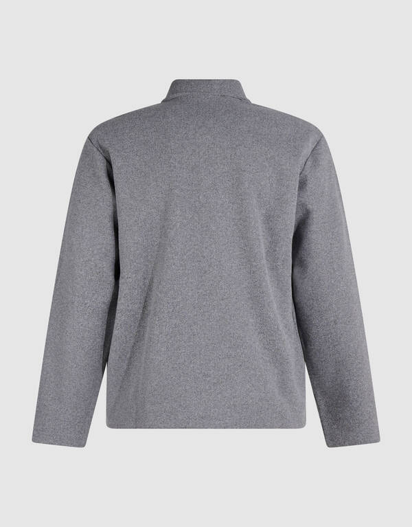 Melange Overshirt Grau SHOEBY MEN