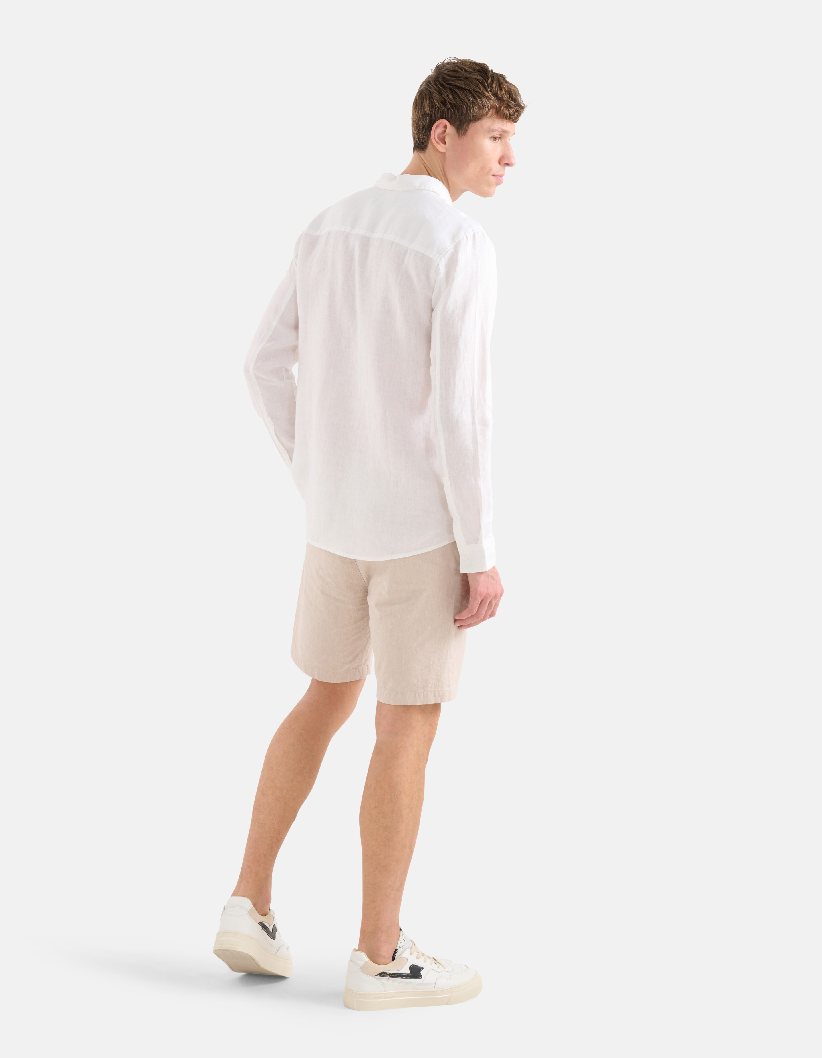 Leinen Short Beige SHOEBY MEN