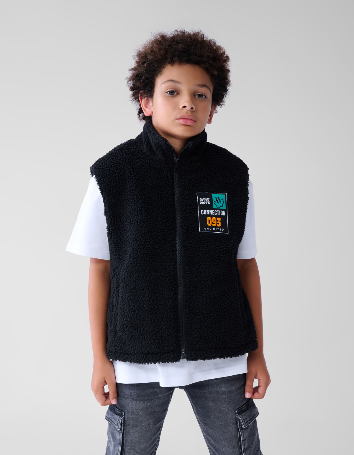 Teddy Bodywarmer Schwarz SHOEBY BOYS