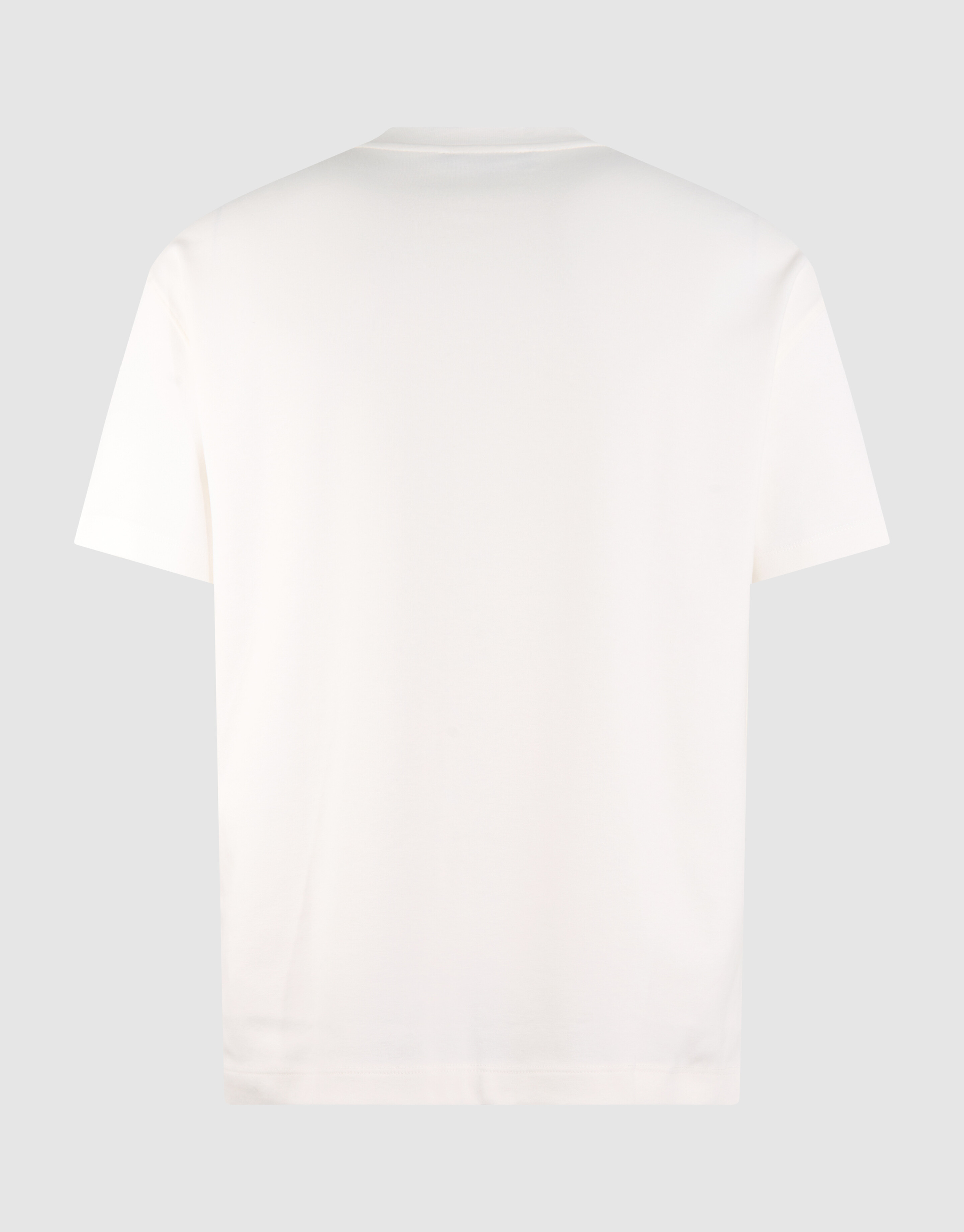Basic Relaxed Fit T-Shirt Gebrochen Wei&szlig; SHOEBY MEN