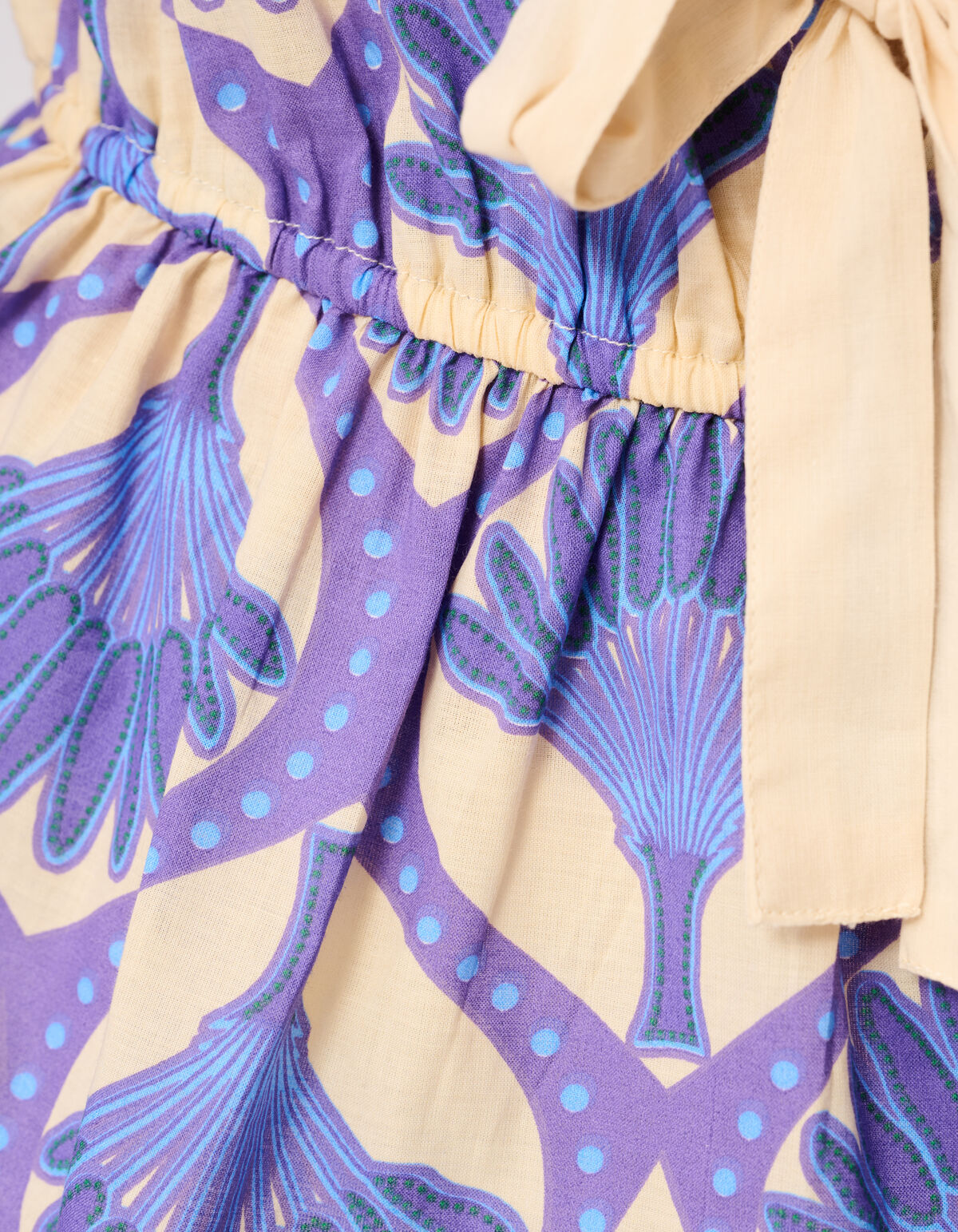 Bedrucktes Schleifentop Lila SHOEBY WOMEN