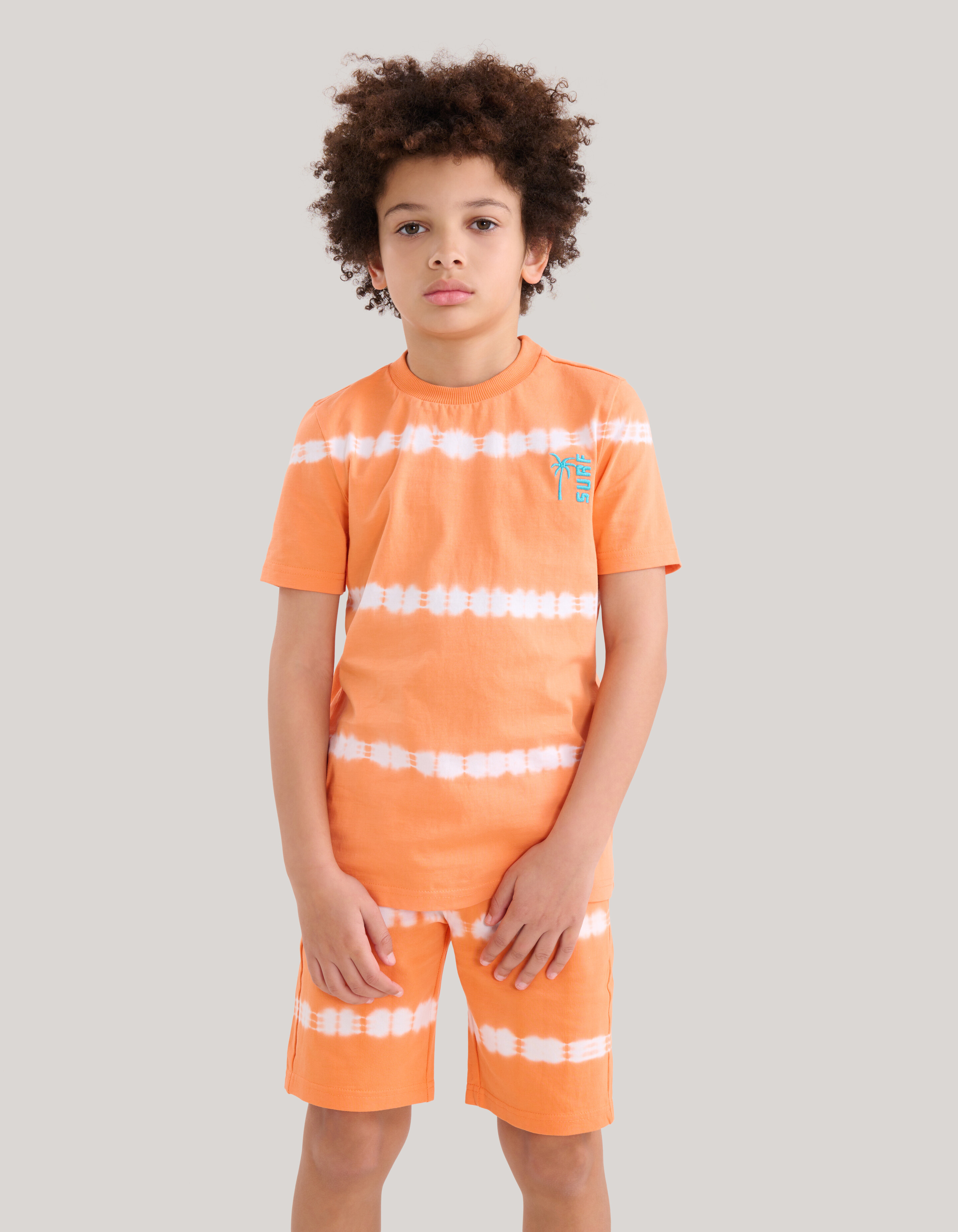 Tie Dye T-shirt Orange SHOEBY BOYS
