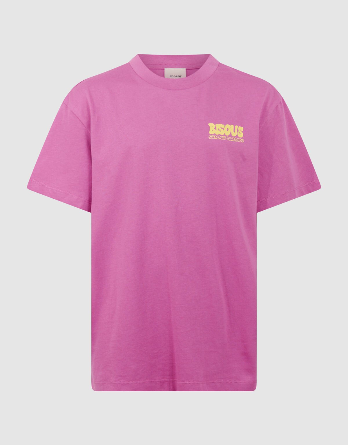 Bisous Artwork T-Shirt Lila SHOEBY GIRLS