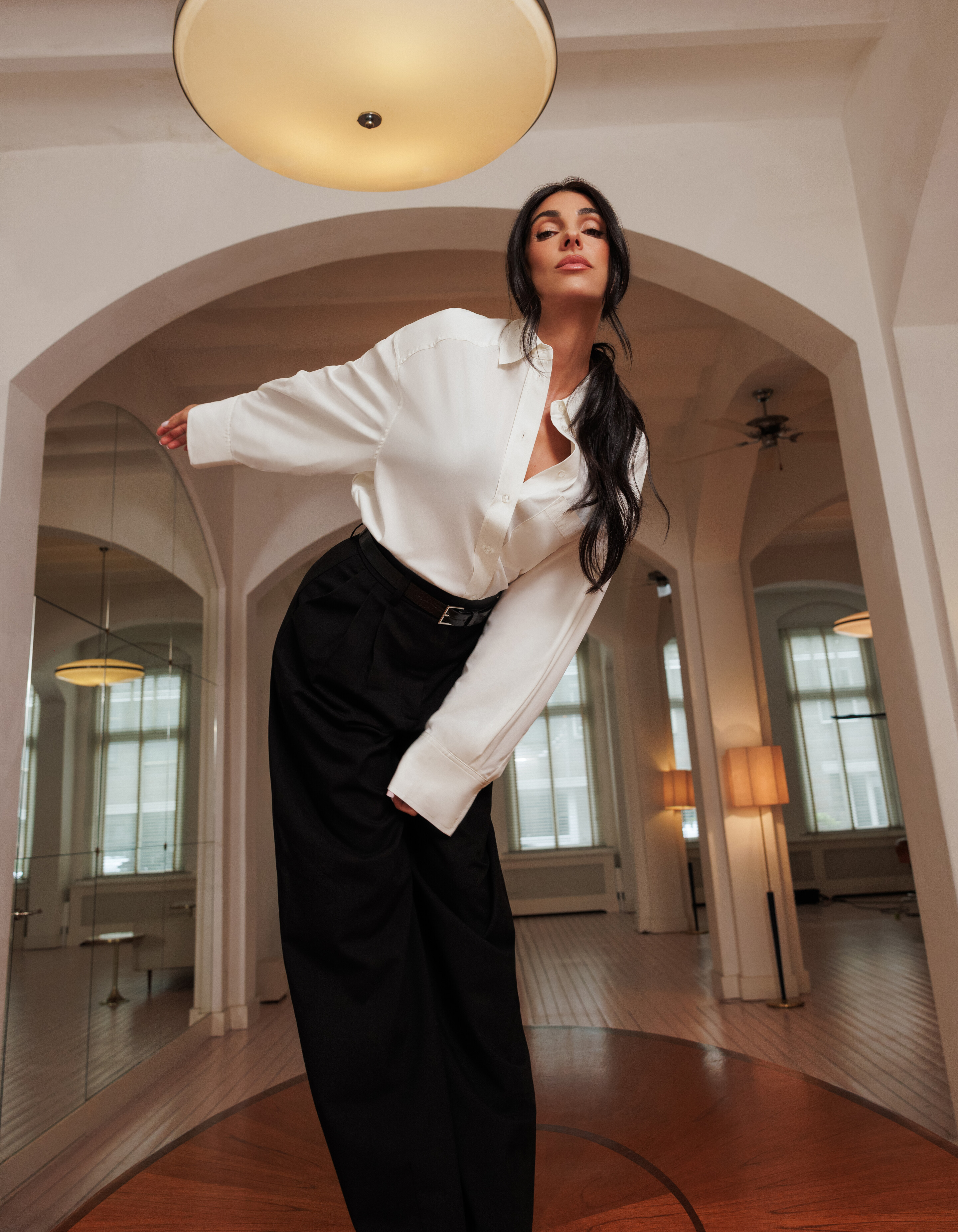 Oversized Bluse Wei&szlig; By Anna SHOEBY WOMEN