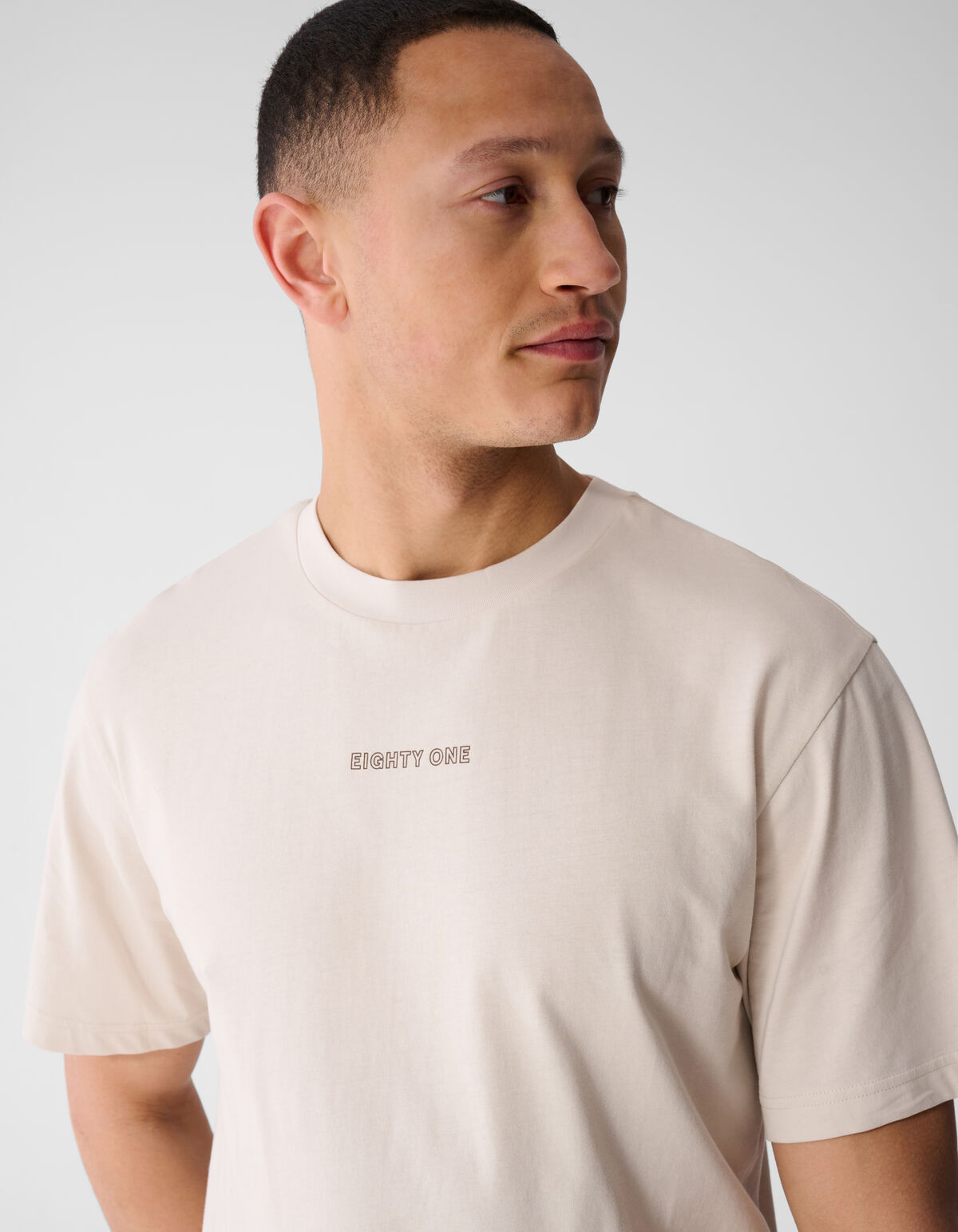 Eighty One T-Shirt Hellgrau SHOEBY MEN