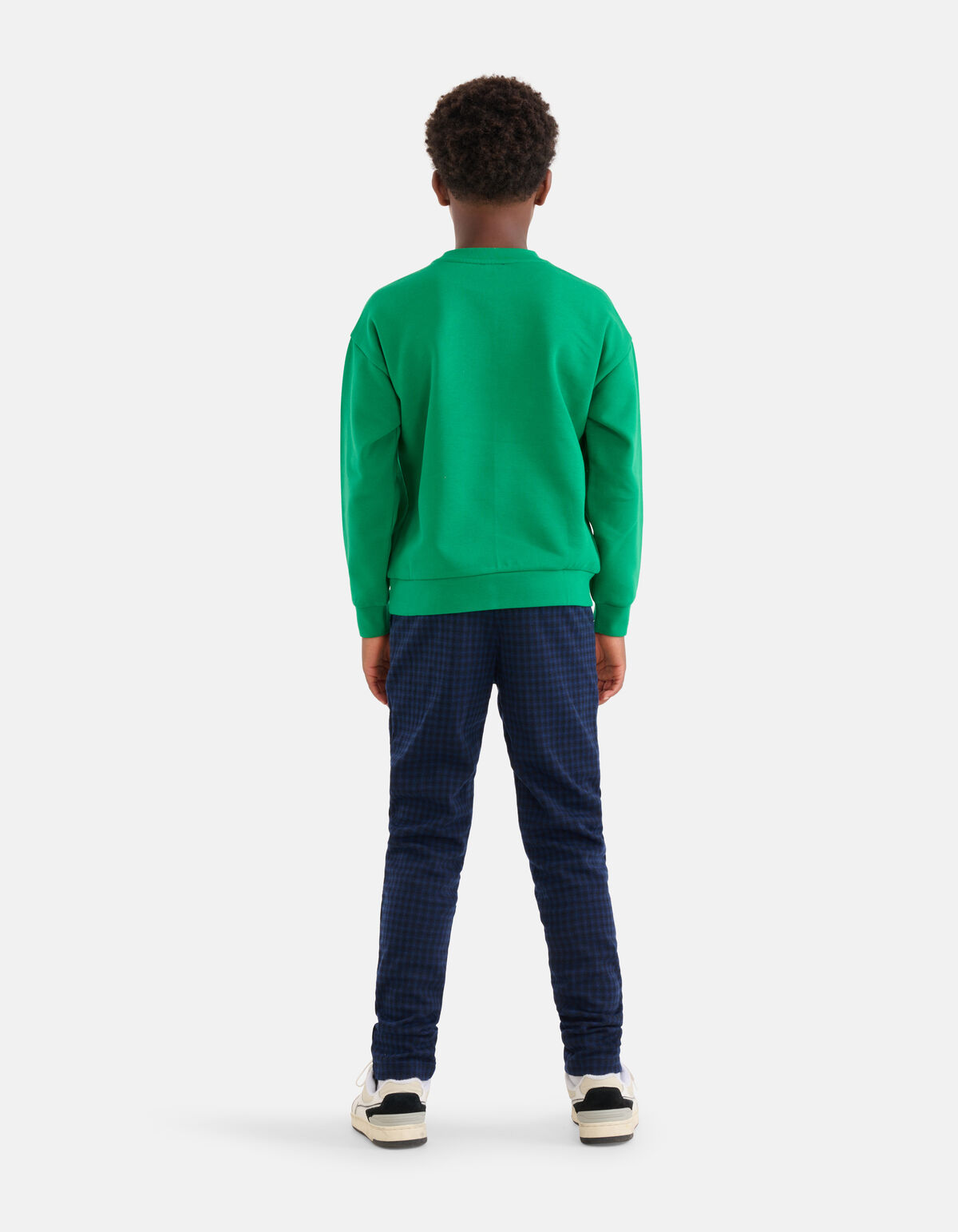 Karo-Hose Dunkelblau SHOEBY BOYS