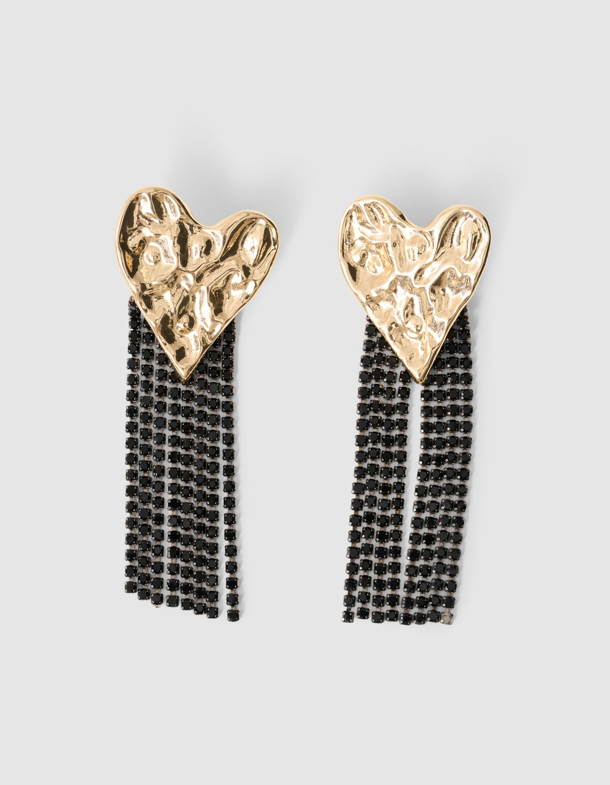 Hammerohrringe Gold SHOEBY ACCESSOIRES