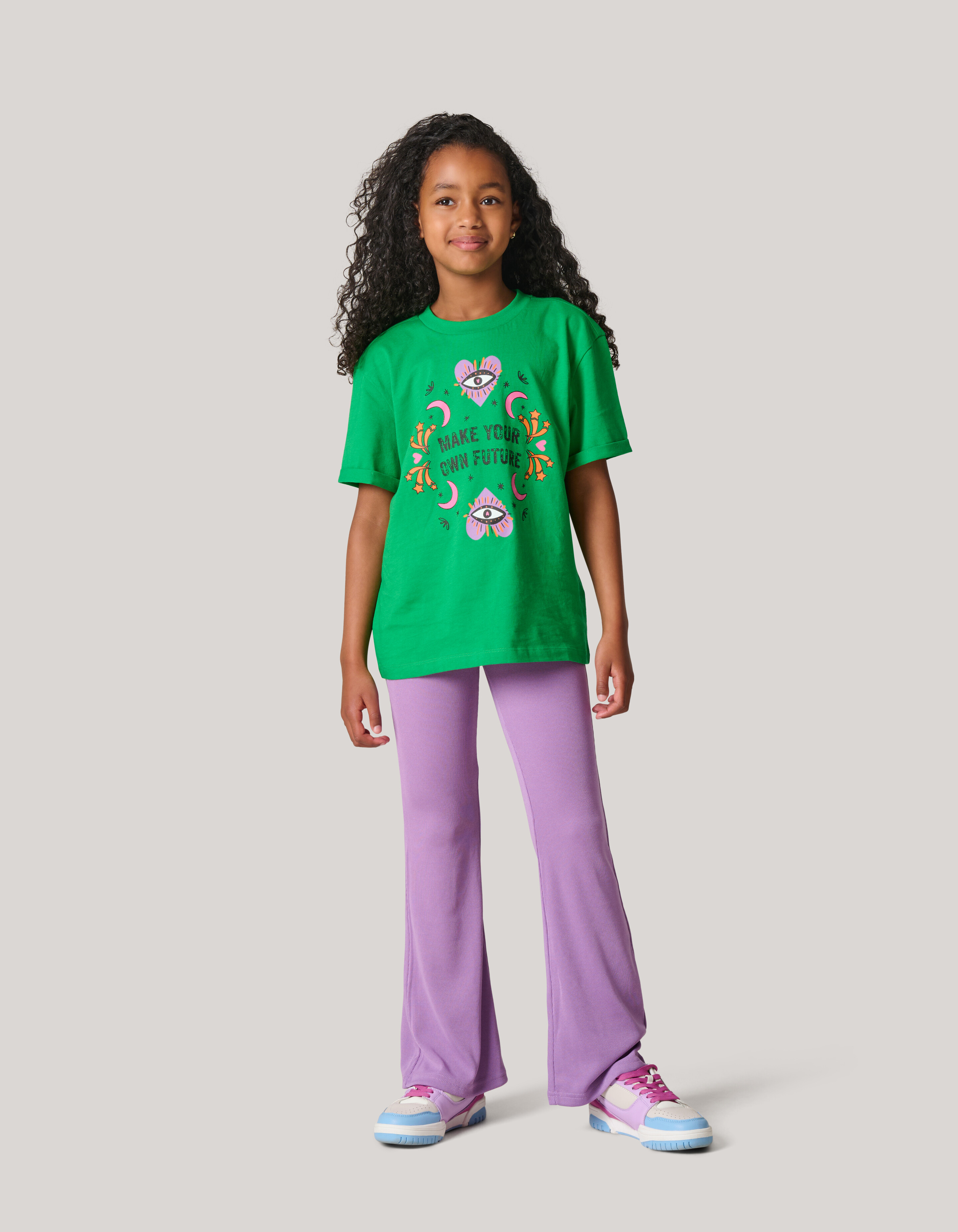 Artwork T-shirt Grün SHOEBY GIRLS