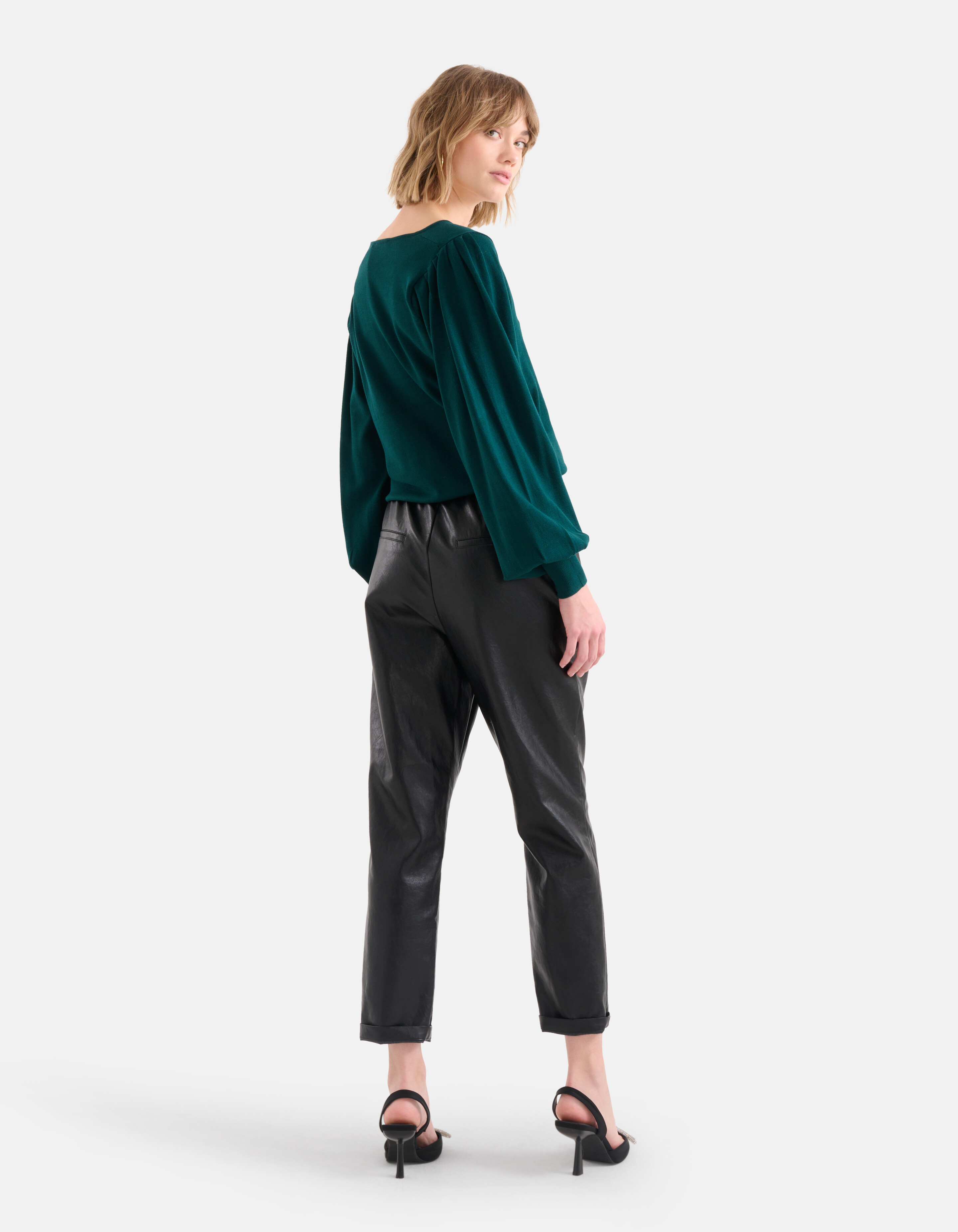 Strickpullover Dunkelgrün SHOEBY WOMEN
