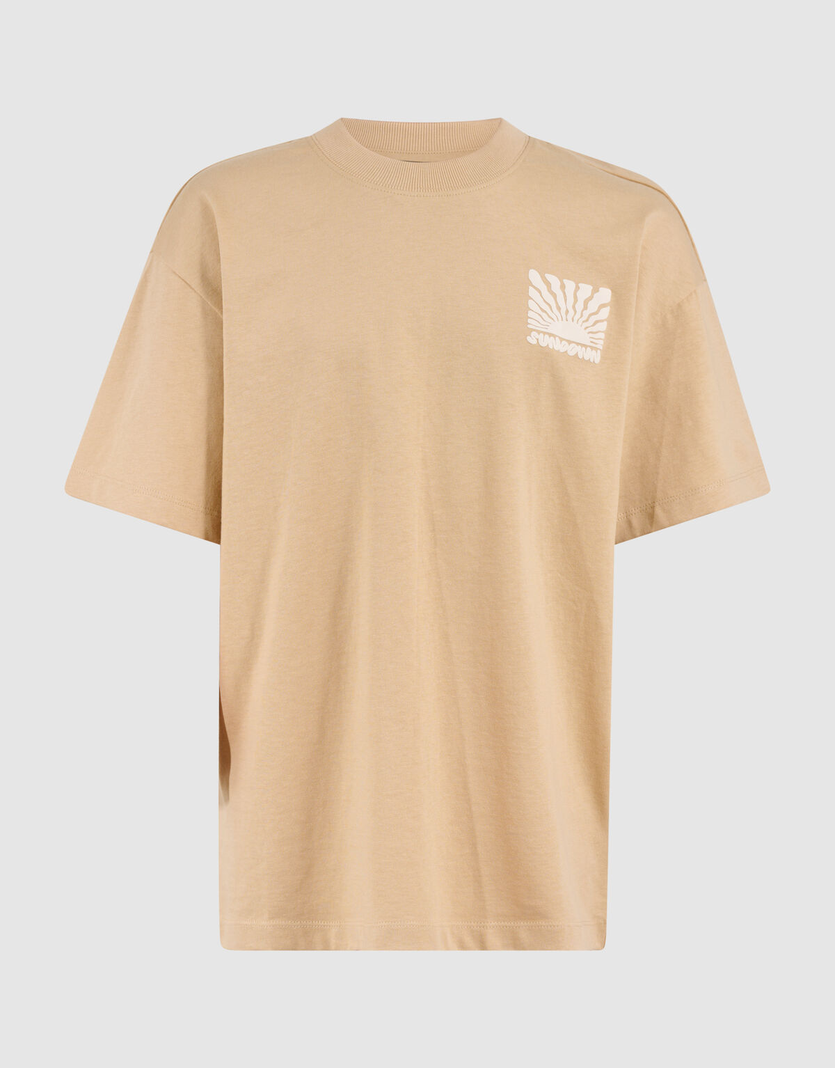 Sonne Kunstwerk T-shirt Beige SHOEBY BOYS