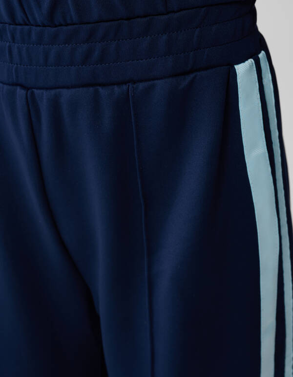 Sportliche Wide Leg Hose Dunkelblau SHOEBY GIRLS