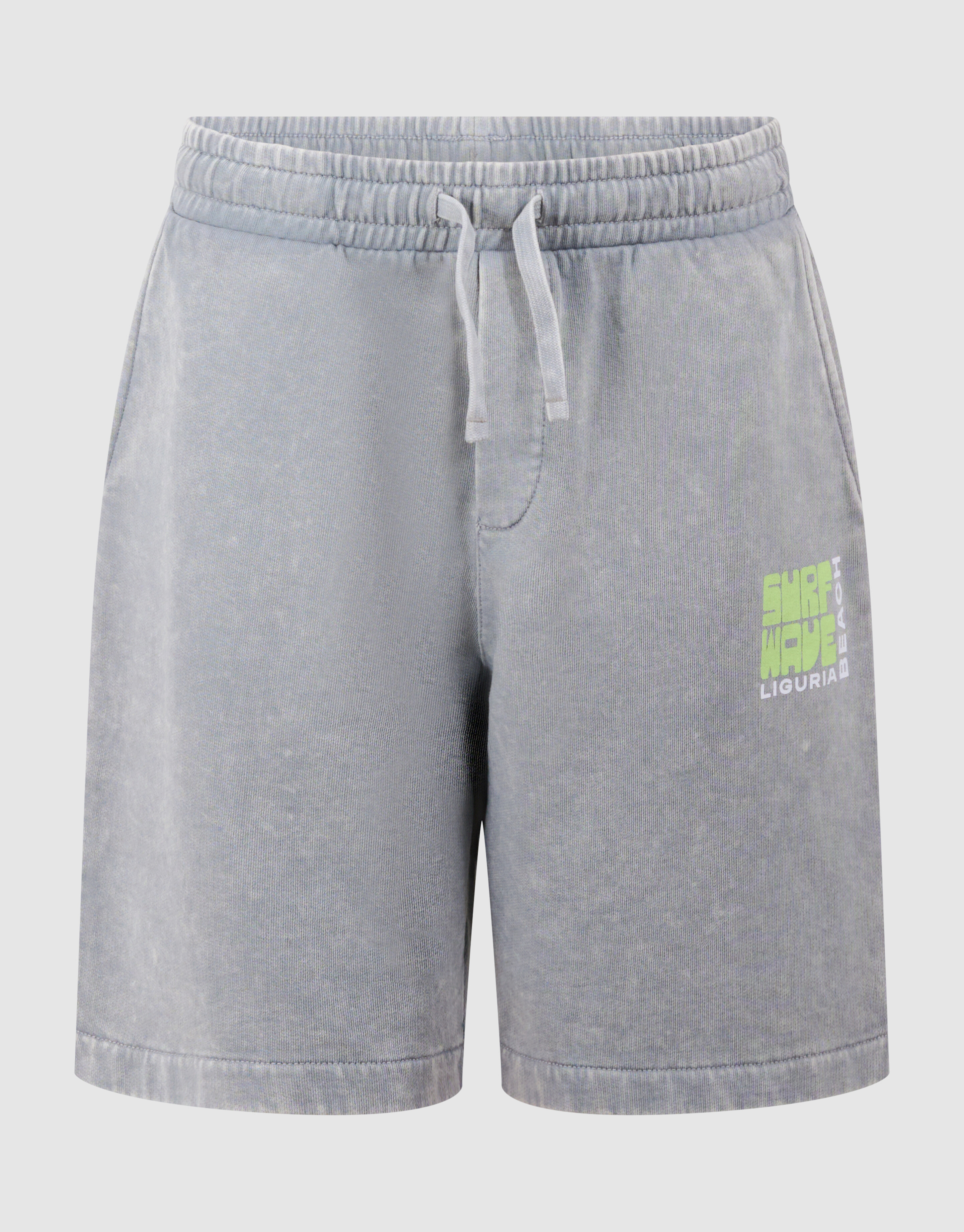 Surf Wave Artwork Kurz Grau SHOEBY BOYS