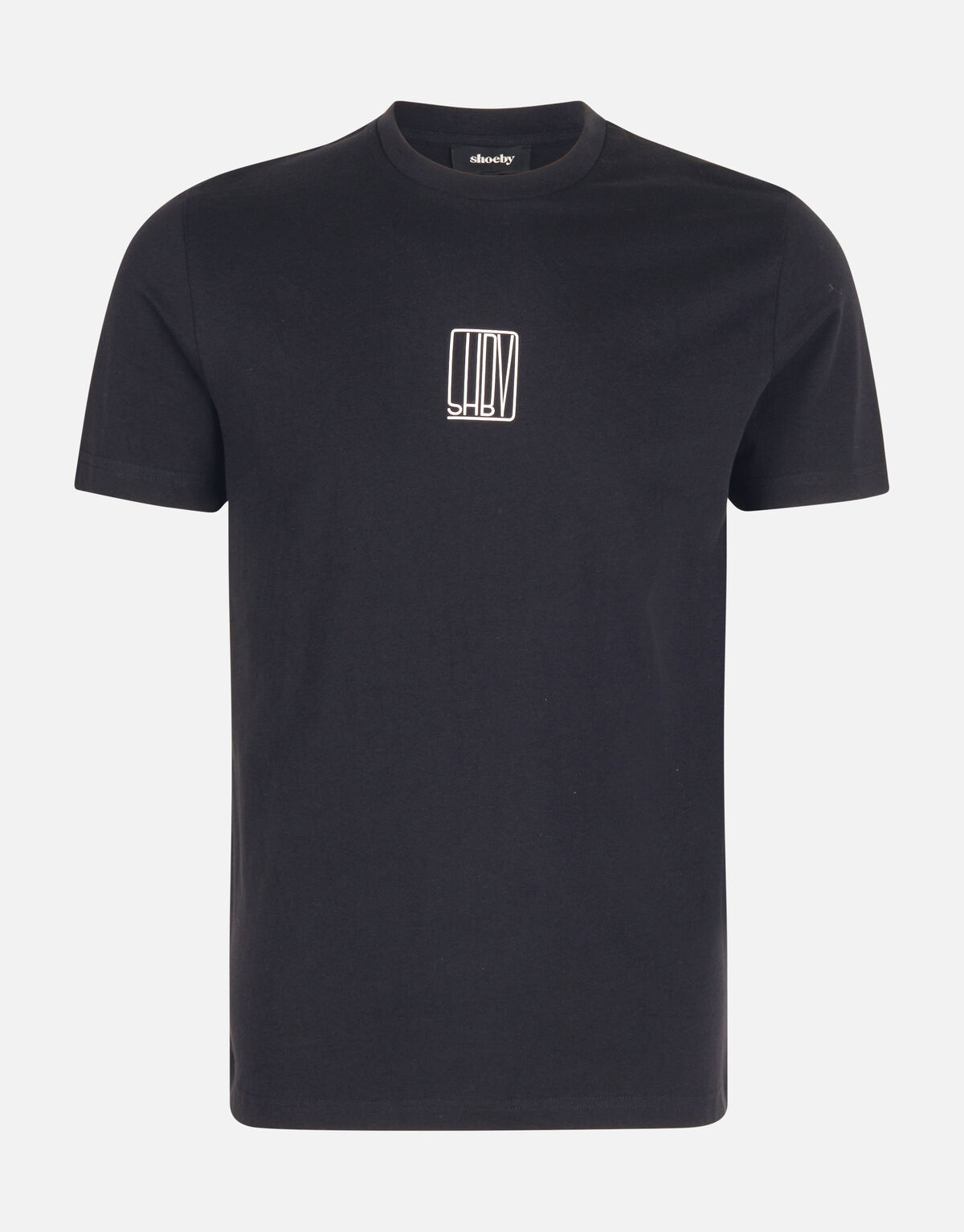 Text-T-Shirt Schwarz SHOEBY MEN