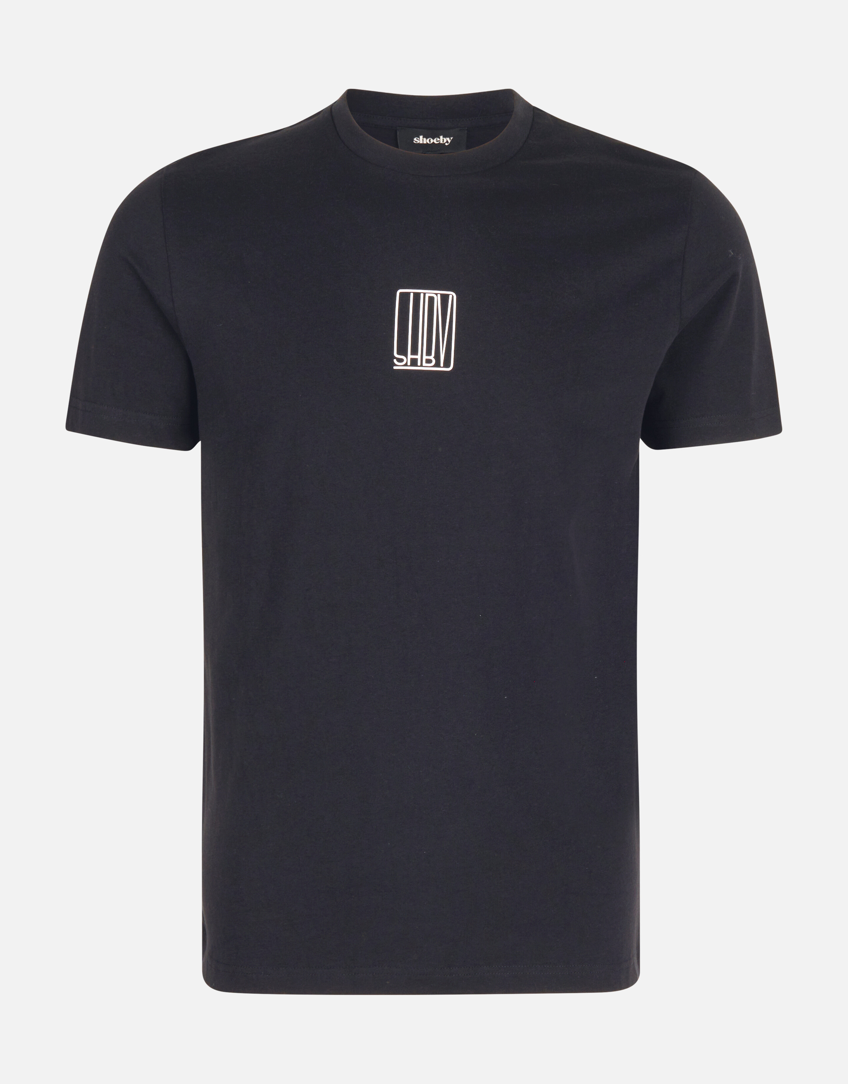 Text T-Shirt Schwarz SHOEBY MEN