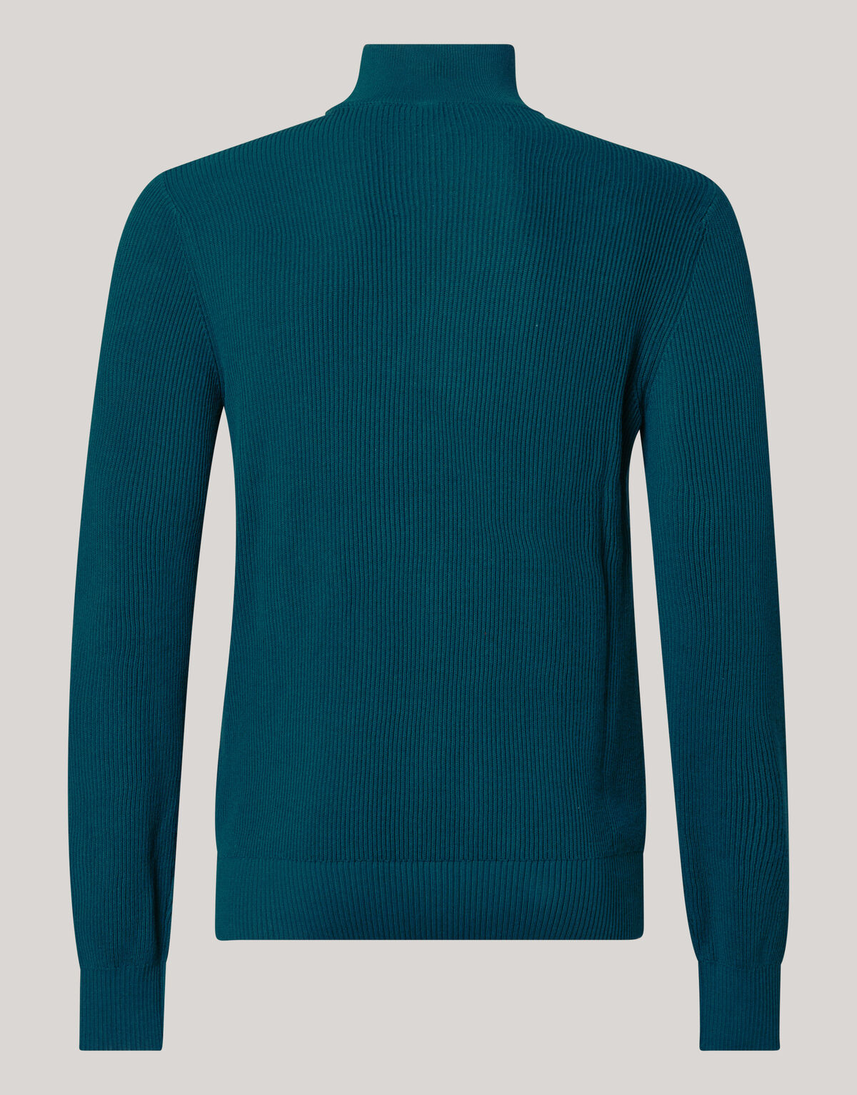 Pullover mit Rei&szlig;verschluss Dunkelgr&uuml;n SHOEBY MEN