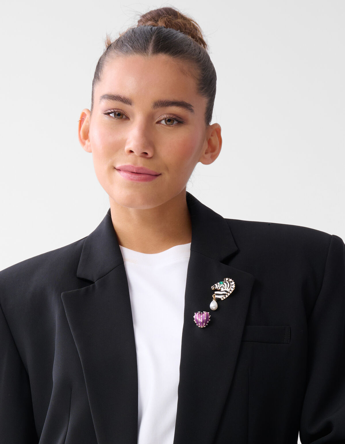 Broschen-Set Rosa SHOEBY ACCESSOIRES