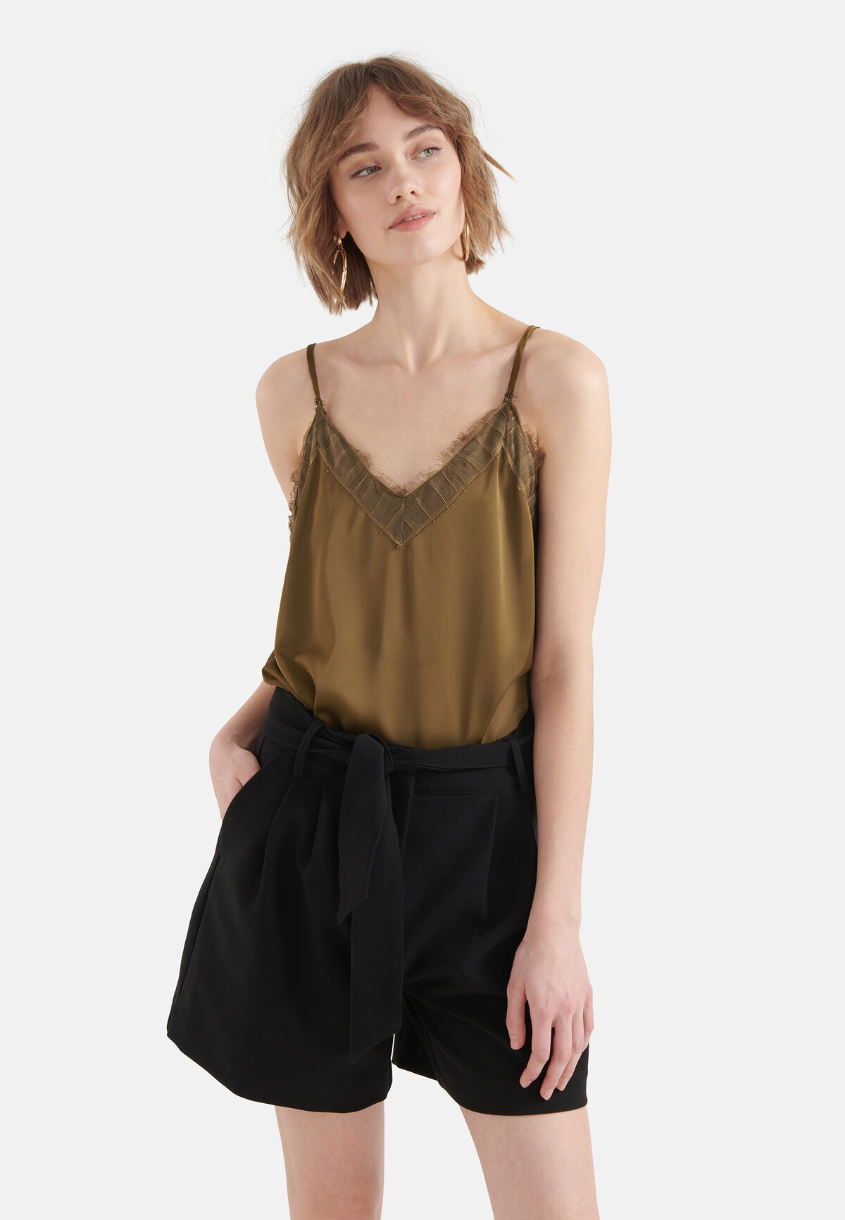 Top Satin Lace SHOEBY WOMEN