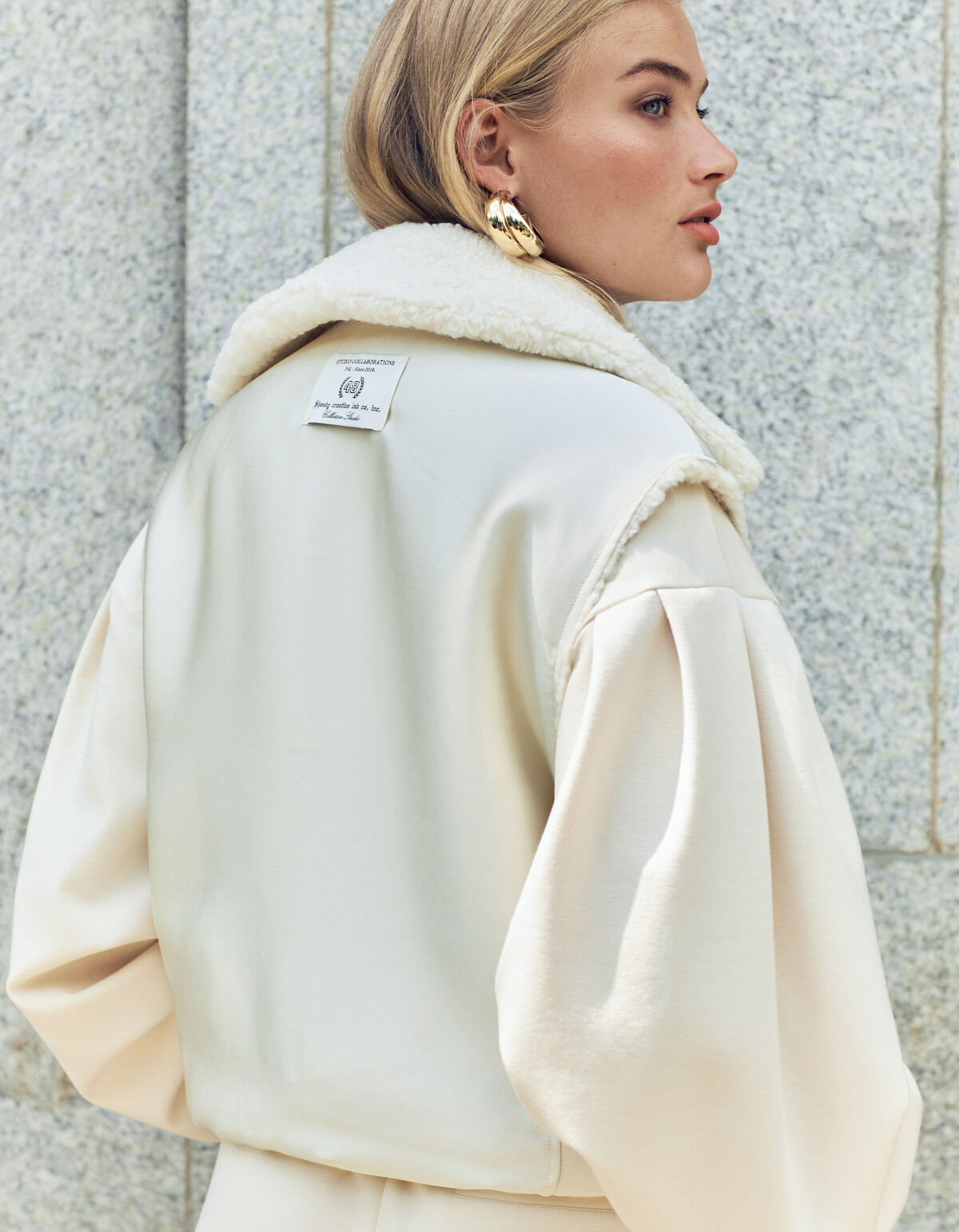 Wendbare Weste in gebrochenem Weiß von Fred SHOEBY WOMEN