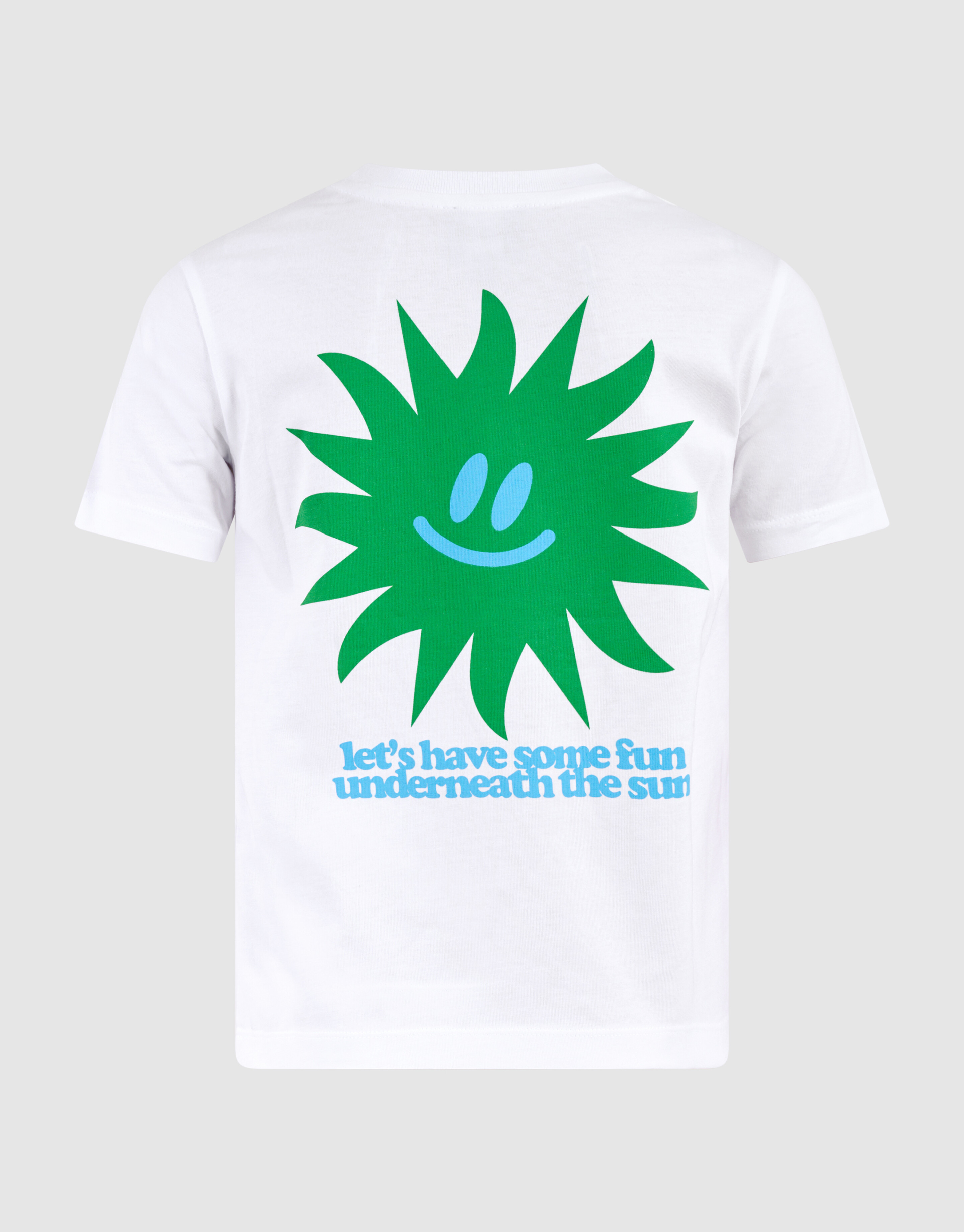 Fun Sun Artwork T-shirt Wit SHOEBY BOYS