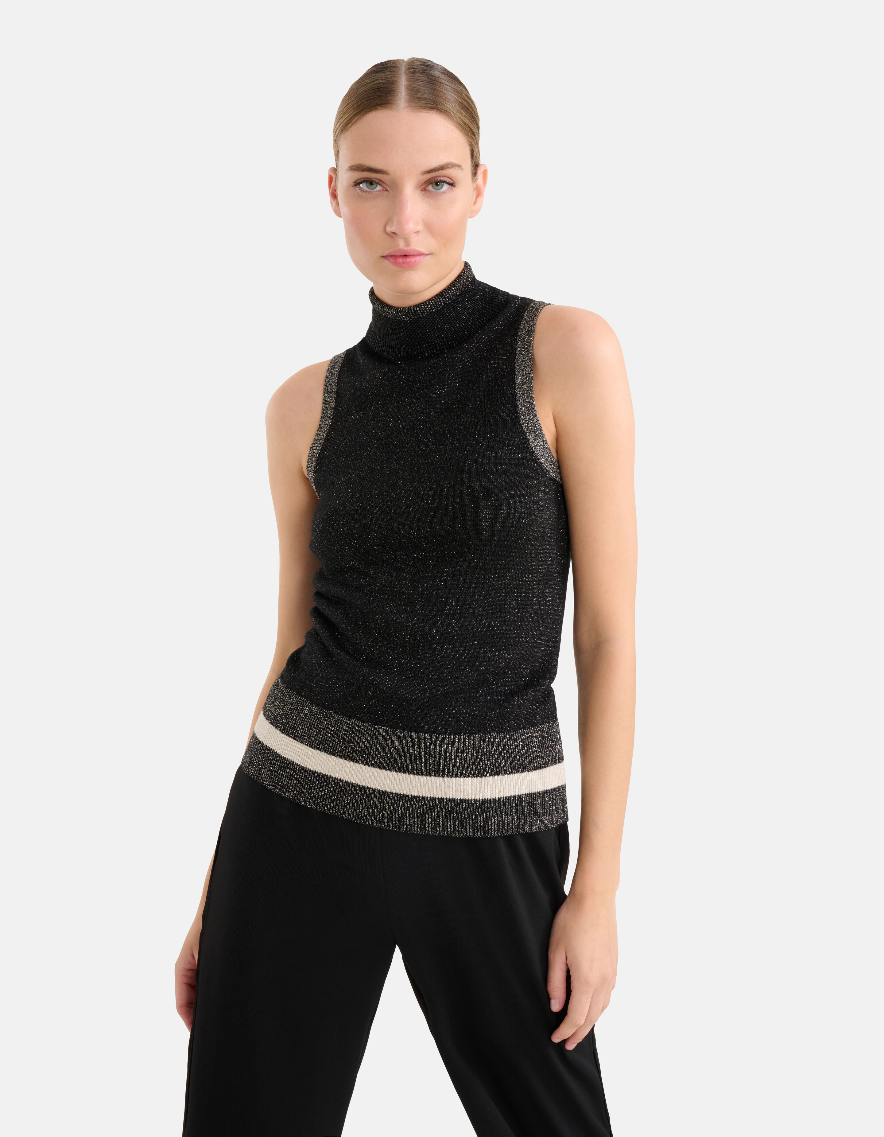Colorblock Top Schwarz von Mieke SHOEBY WOMEN