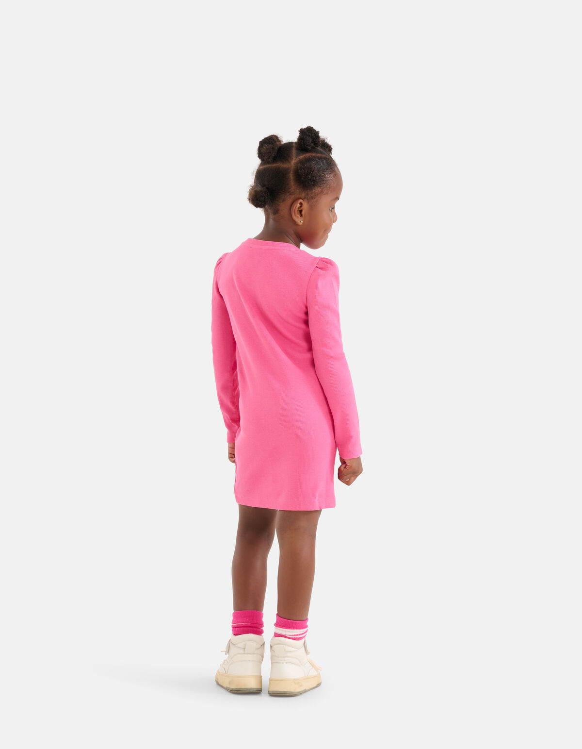 Rippenkleid Rosa SHOEBY GIRLS