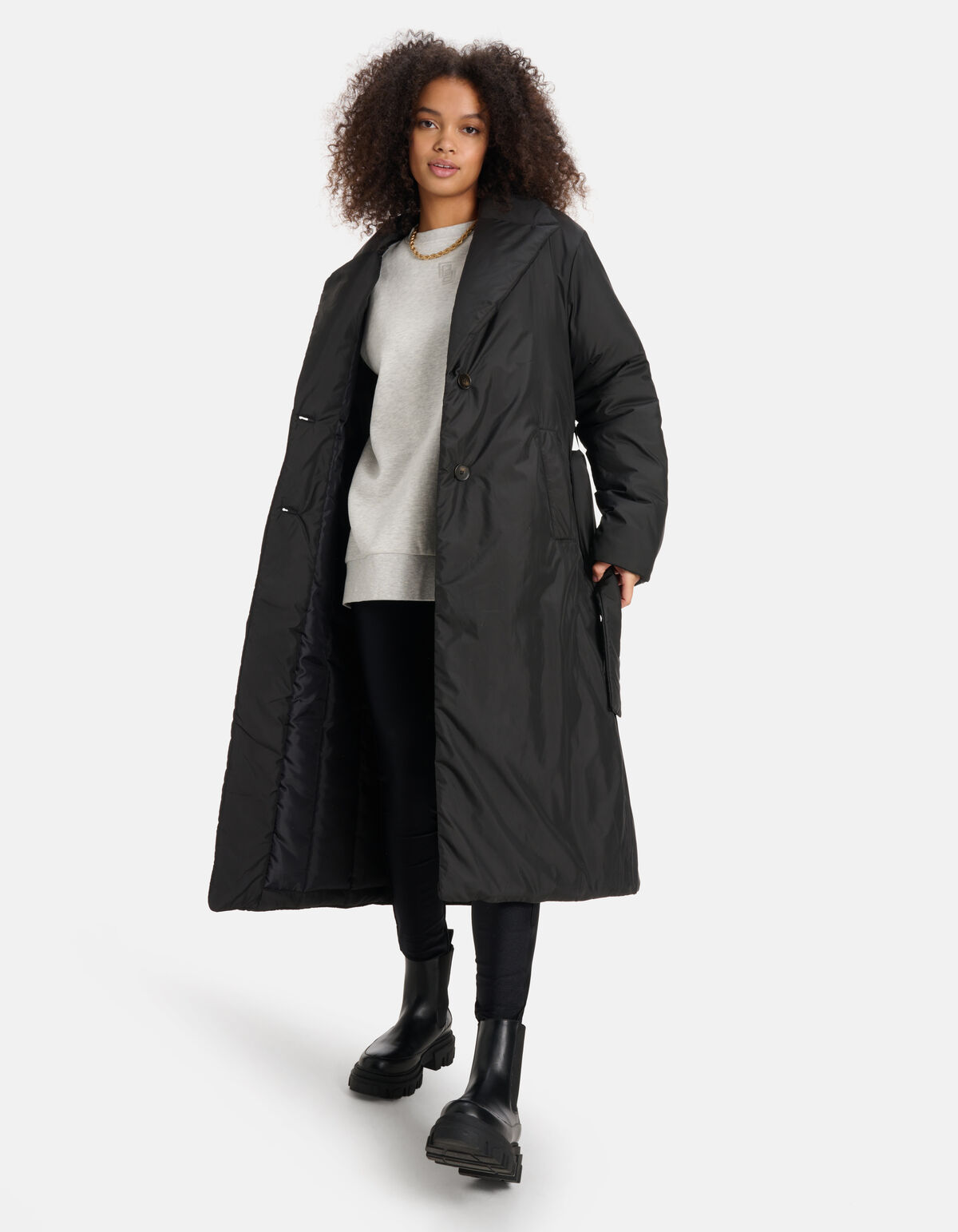 Schwarze Pufferjacke SHOEBY WOMEN