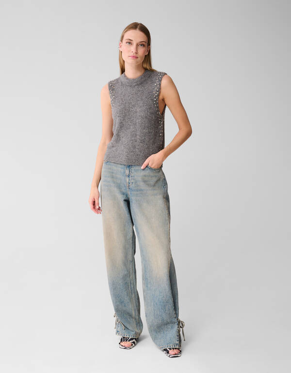 Strass Spencer Grau SHOEBY WOMEN