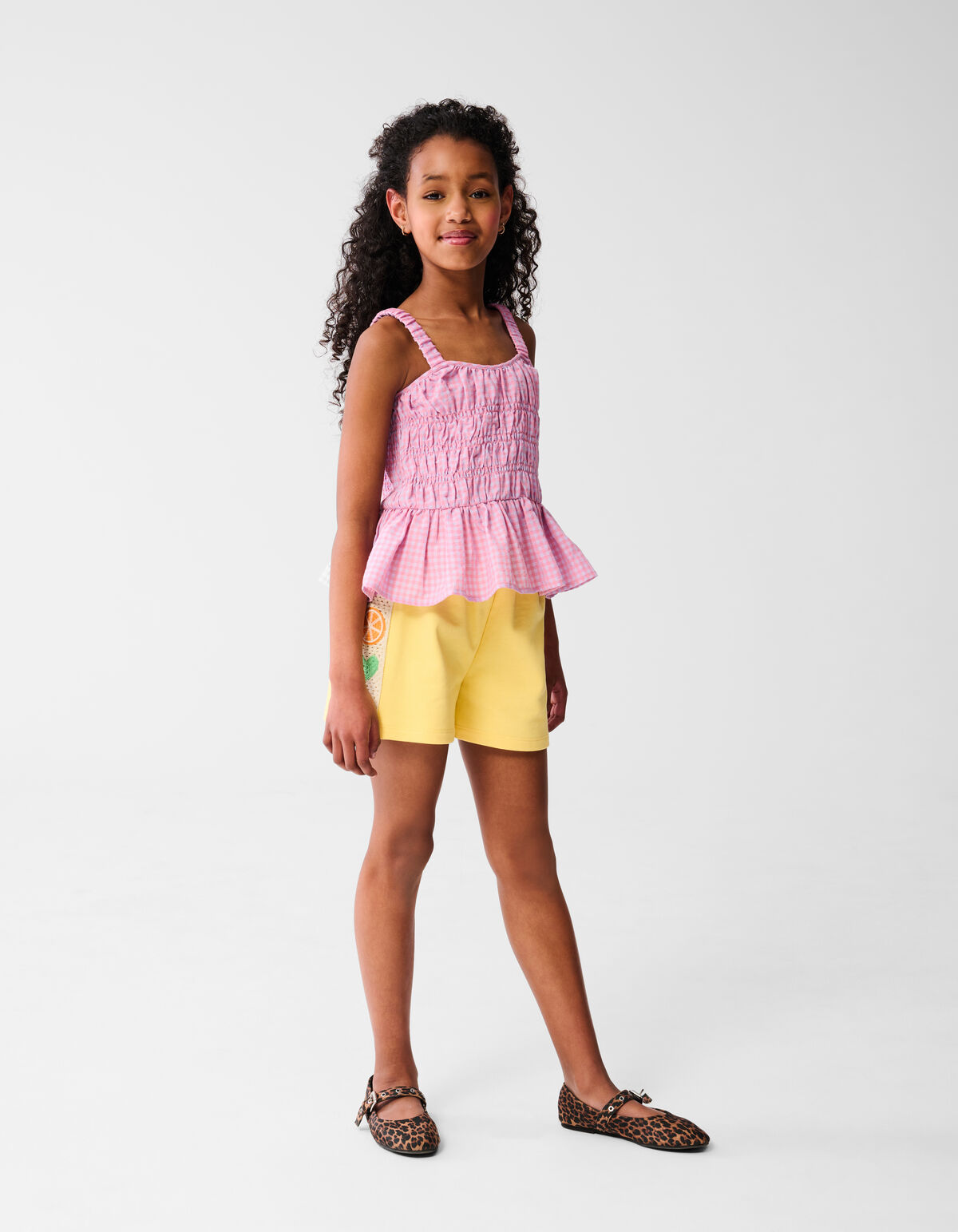 Crochet Short Hellgelb SHOEBY GIRLS