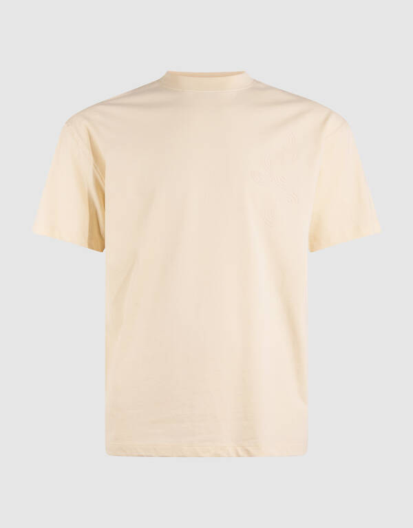 Organic Artwork T-Shirt Hellgelb SHOEBY MEN