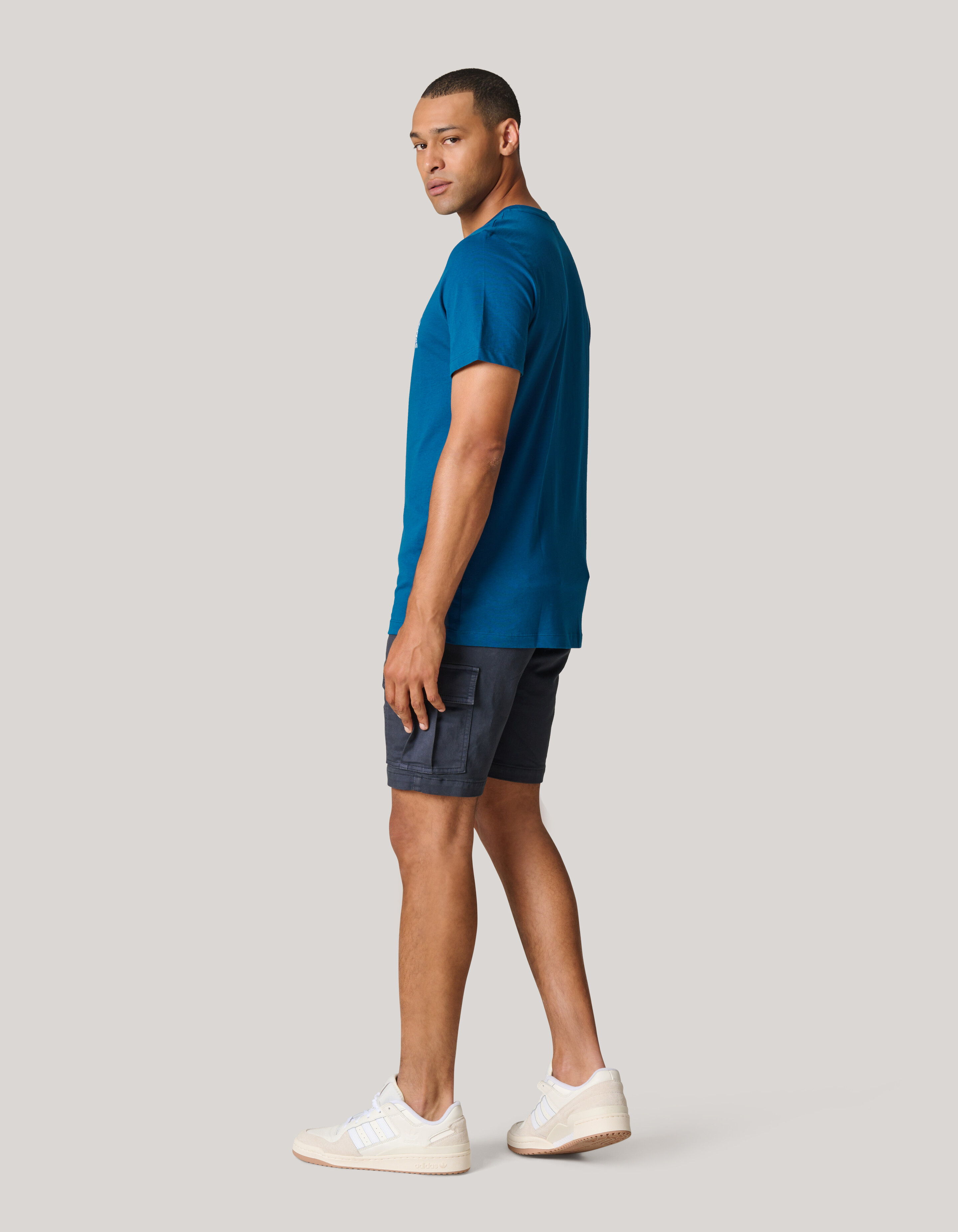 Artwork T-shirt Dunkelblau SHOEBY MEN
