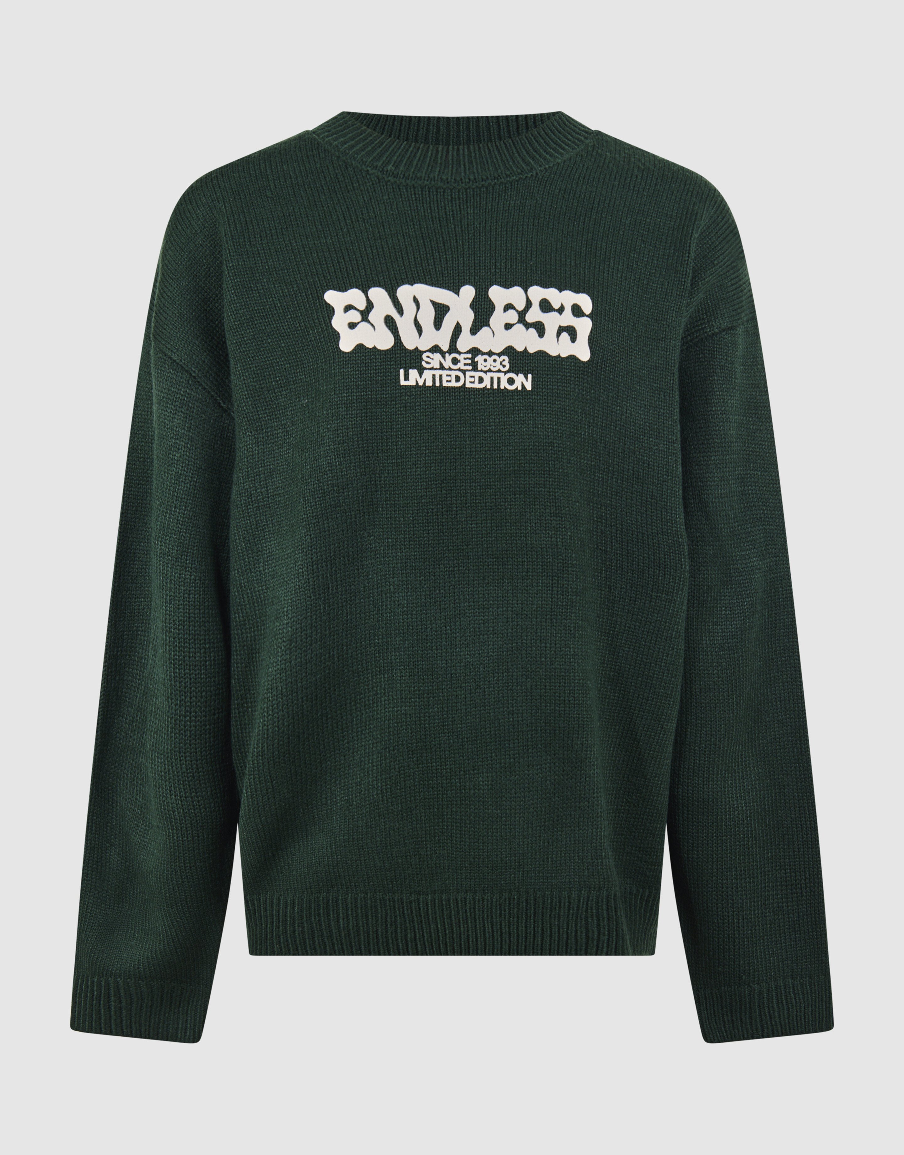 Endloses Kunstwerk Pullover Dunkelgrün SHOEBY BOYS