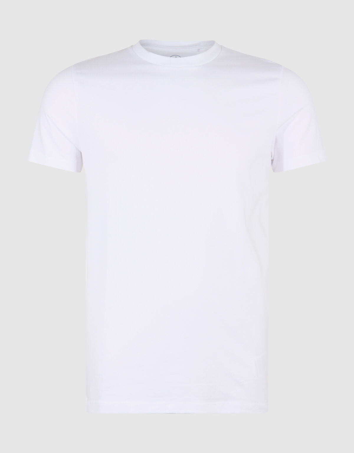 Basic-T-Shirt Wei&szlig; SHOEBY MEN
