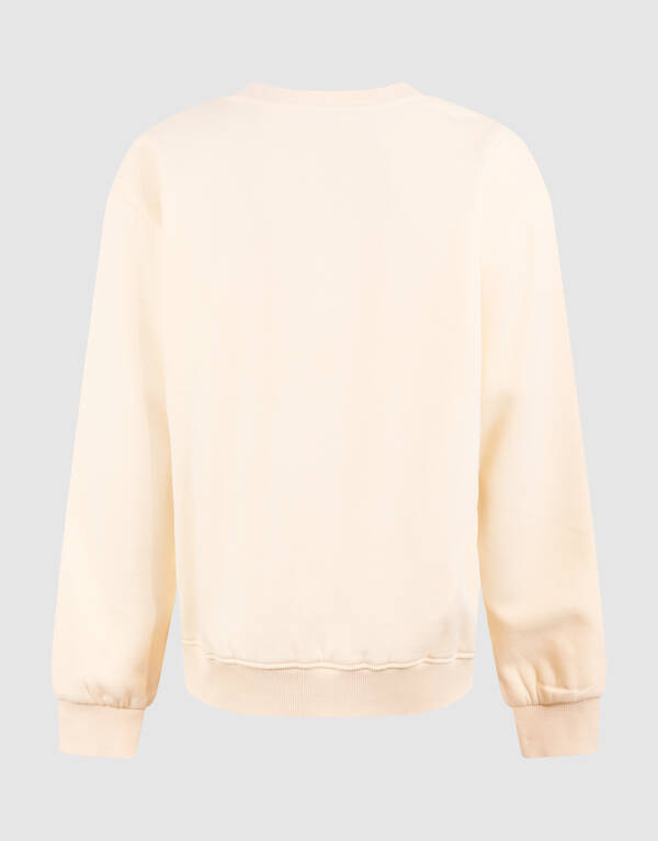 Tiger Kunst Pullover Gebrochen Weiß SHOEBY GIRLS