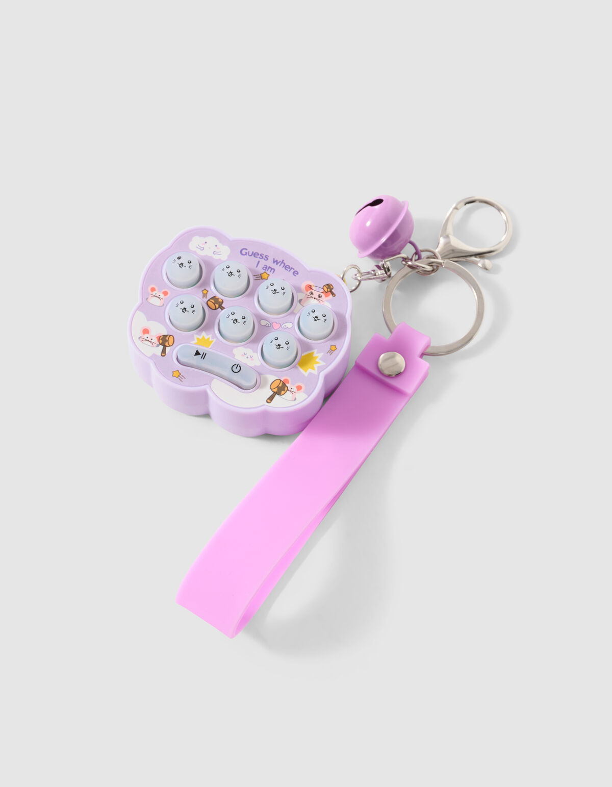 Happy Pop-it Schl&uuml;sselanh&auml;nger Lila SHOEBY ACCESSOIRES