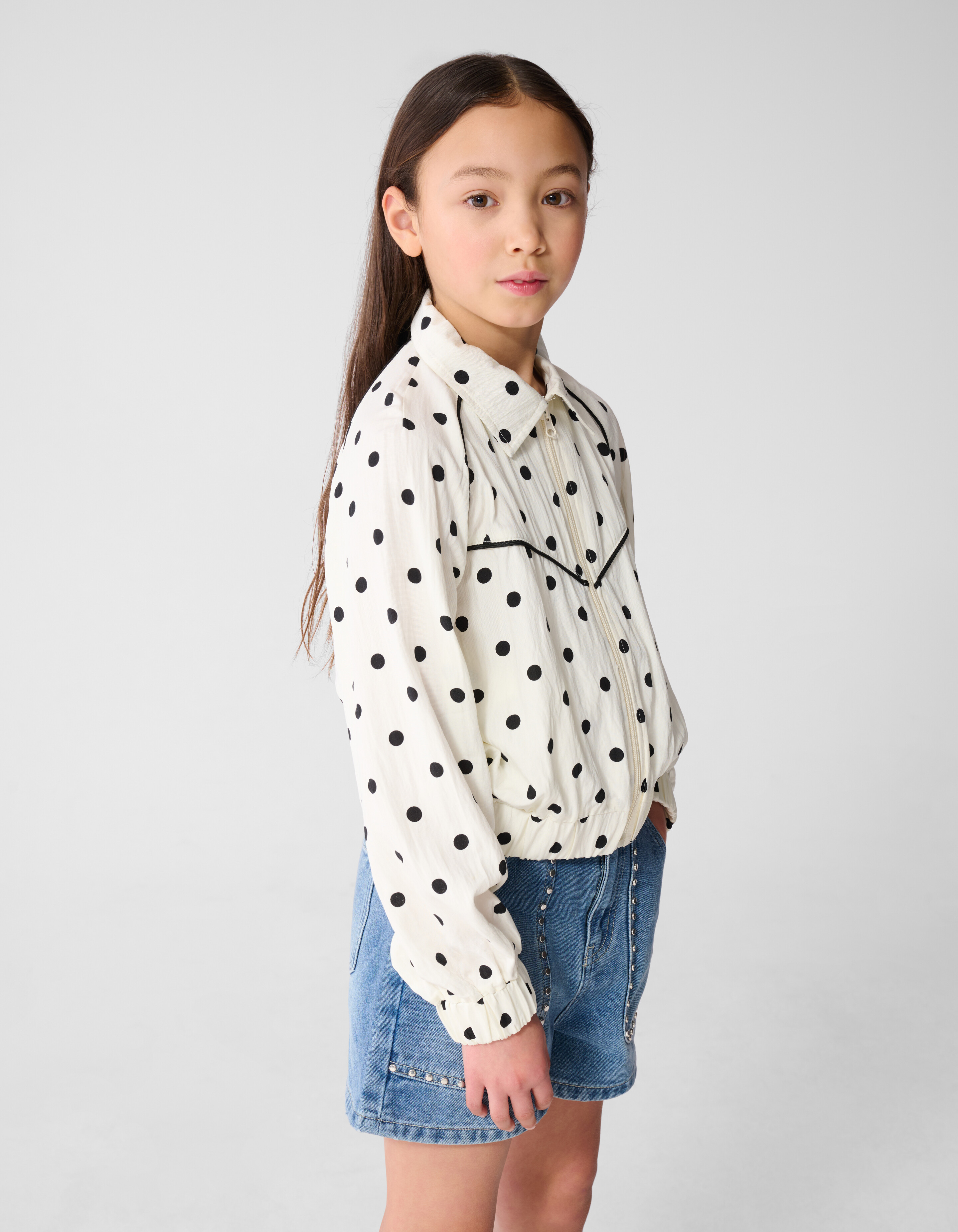 Polkadot Jack Gebrochenes Wei&szlig; SHOEBY GIRLS