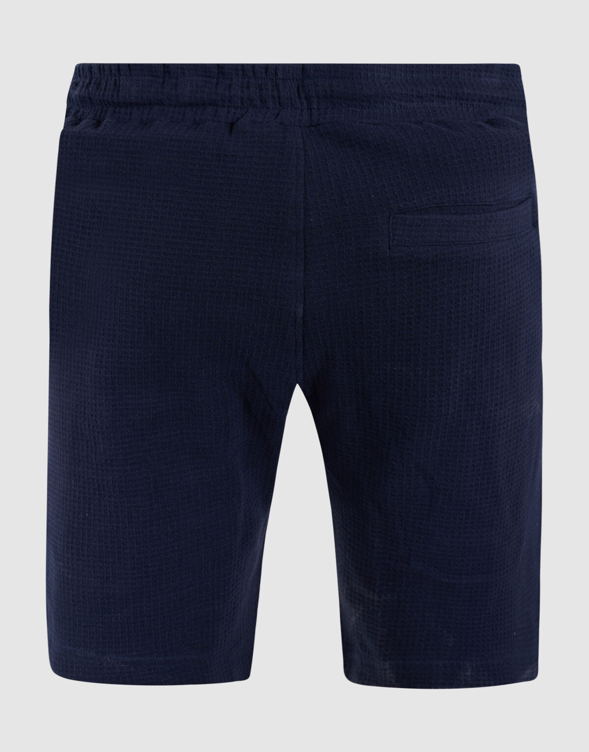 Waffeltextur Short Dunkelblau SHOEBY MEN