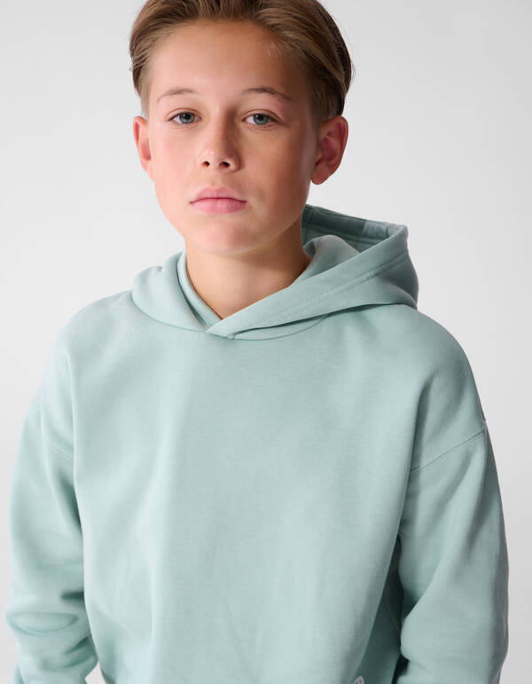 Minimal Hoodie Hellblau SHOEBY BOYS