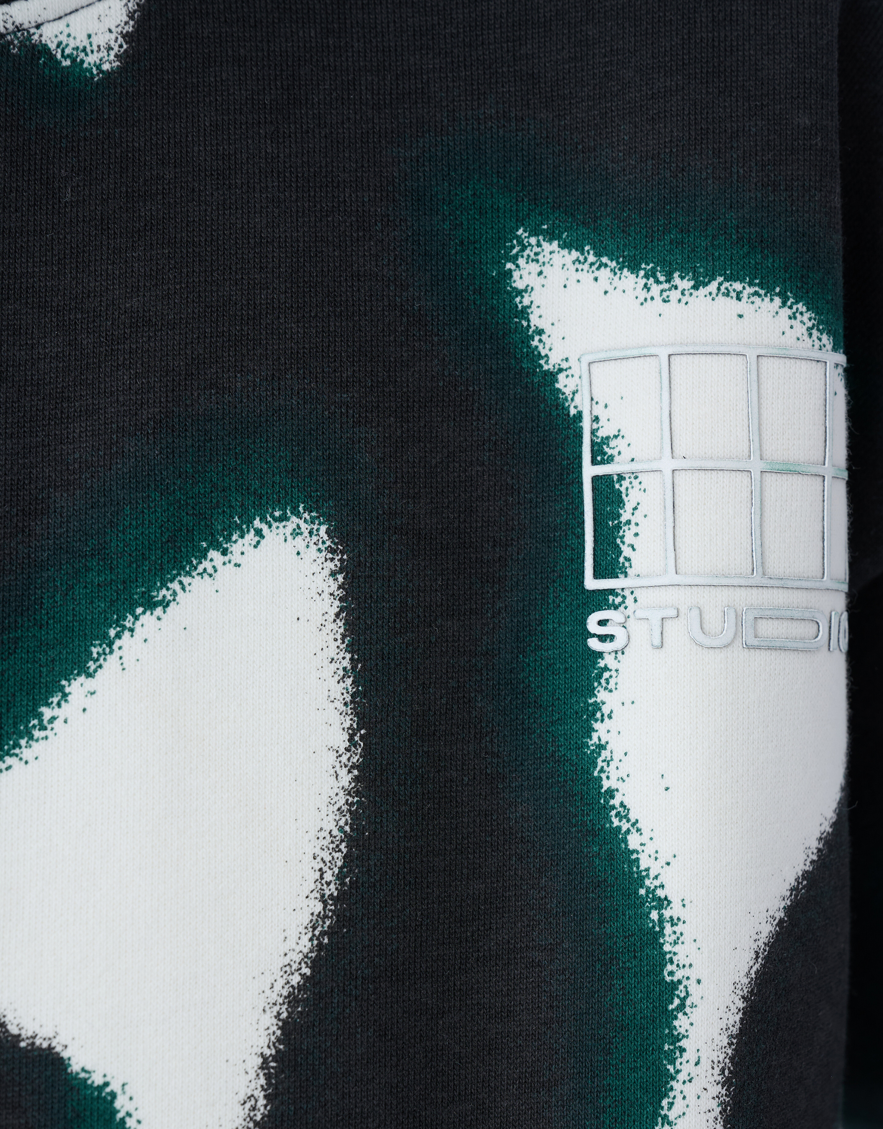 Printed Hoodie Schwarz SHOEBY BOYS