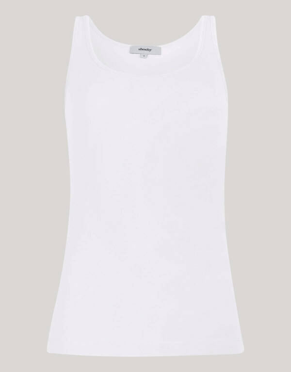 Basic Top Wei&szlig; Eksept