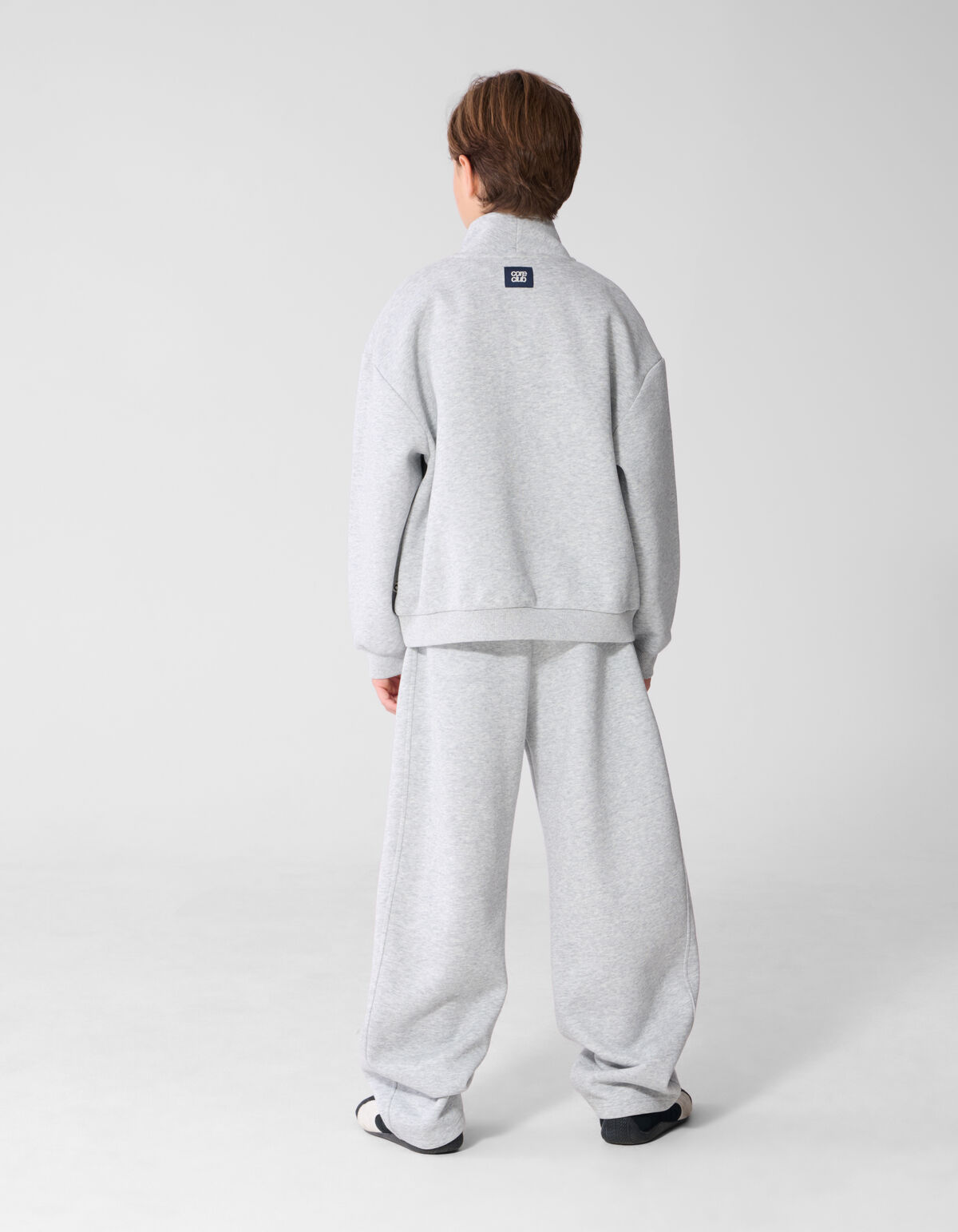 Melange Balloon Fit Hose Hellgrau SHOEBY BOYS