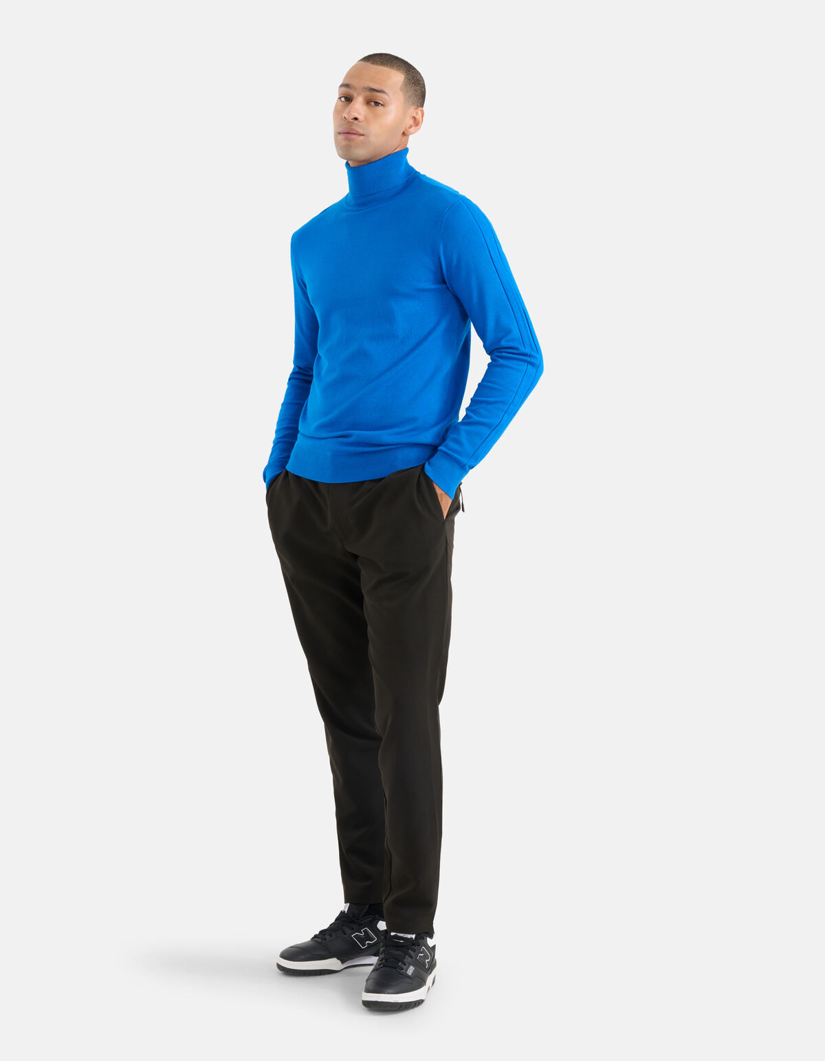 Rollkragenpullover Blau SHOEBY MEN