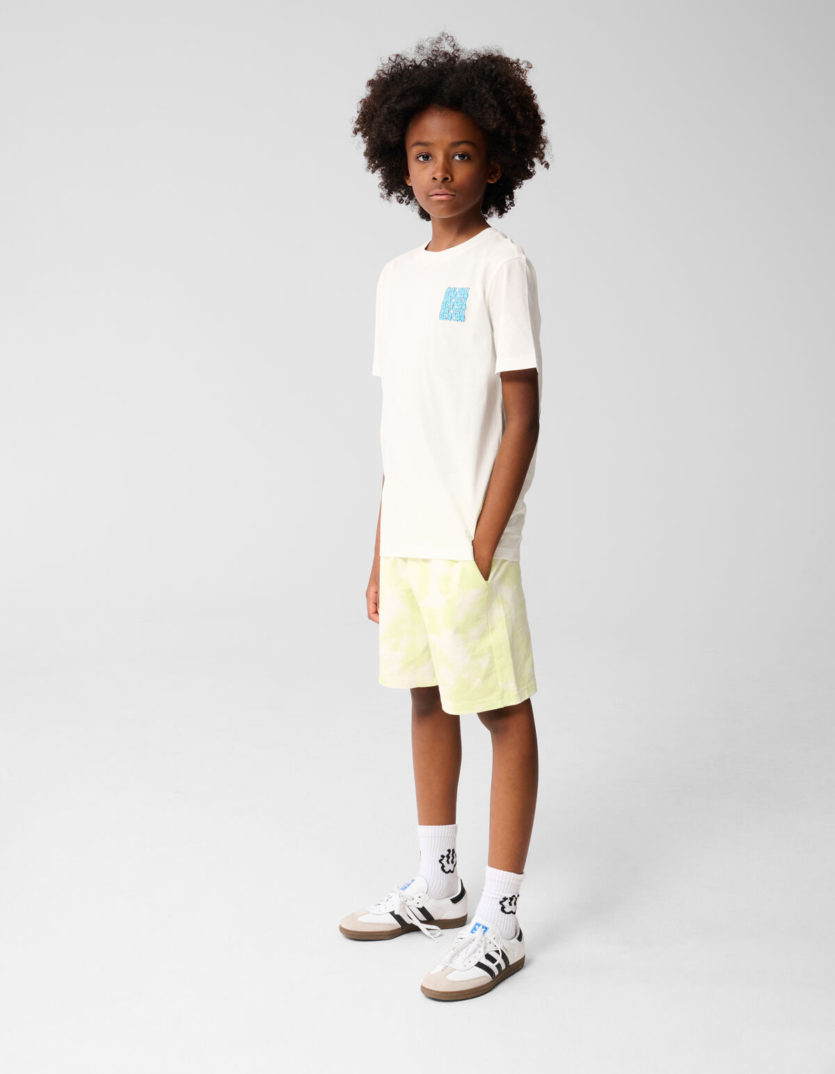 Malibu Artwork T-shirt Off White SHOEBY BOYS