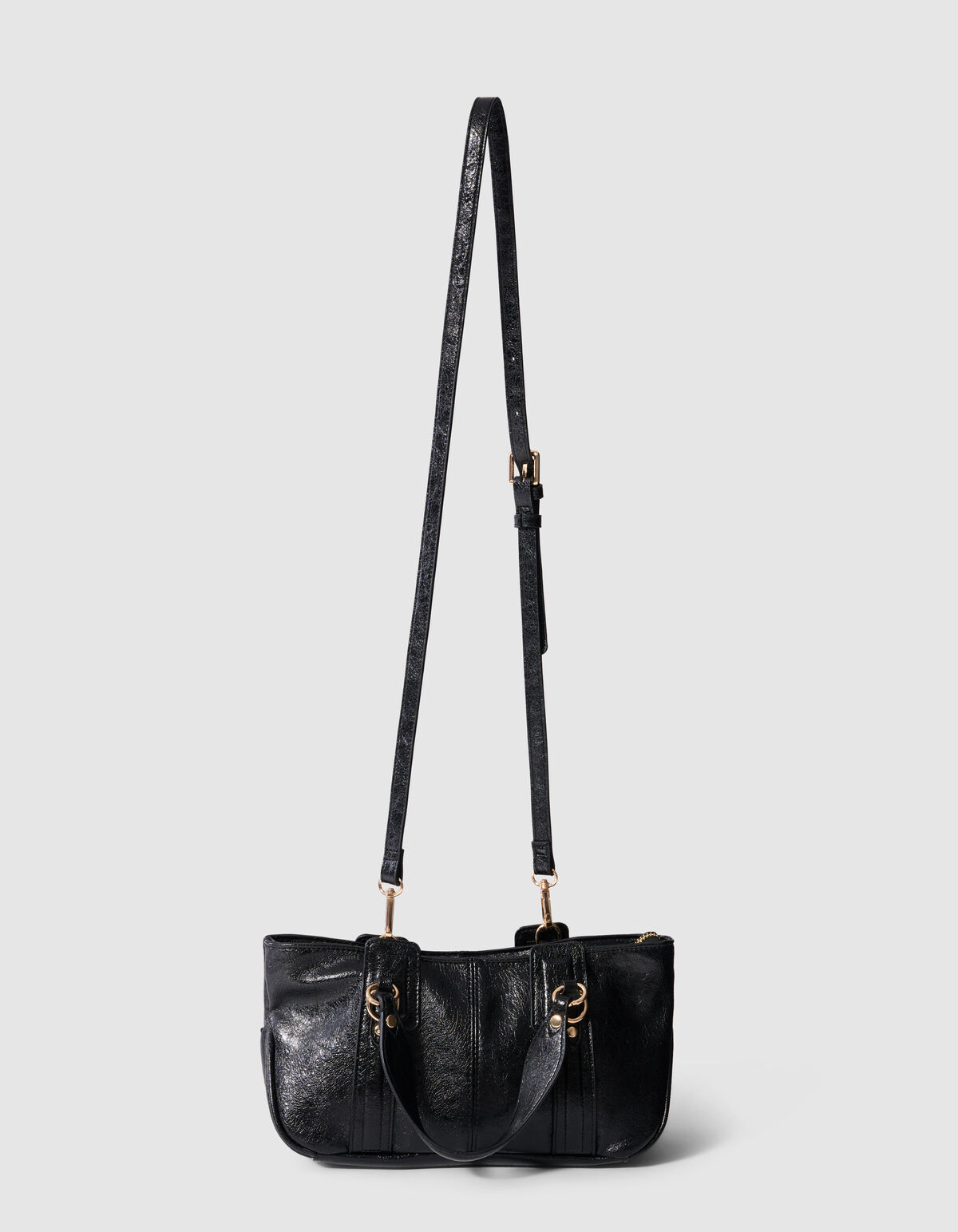 Vintage Ring Tasche Schwarz SHOEBY ACCESSOIRES