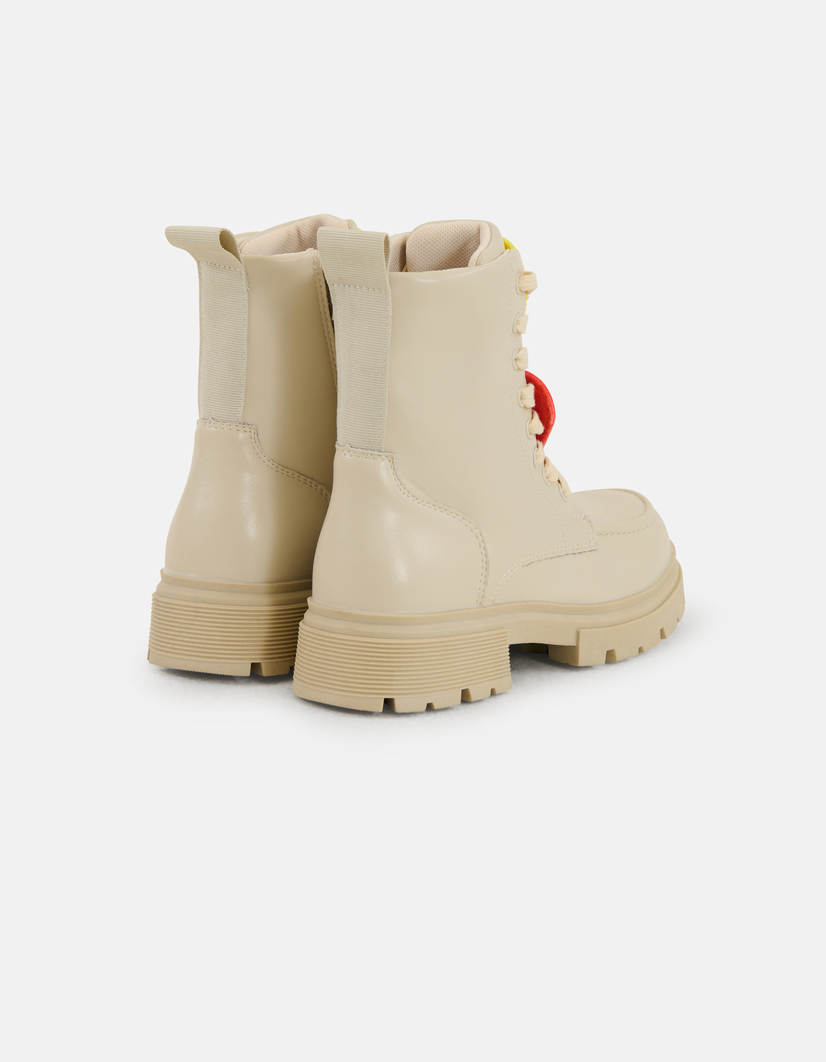 Aufgesetzte Stiefel Beige SHOEBY SHOES