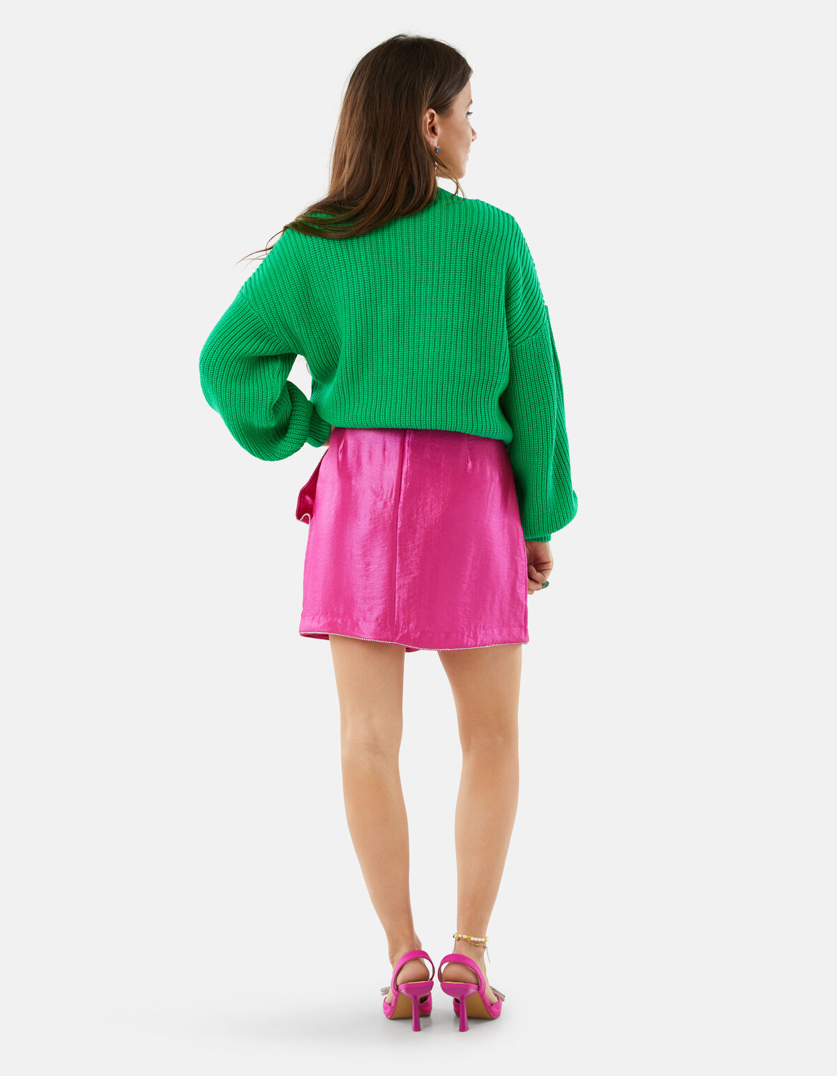 Artwork Pullover Grün von Lizzy SHOEBY WOMEN