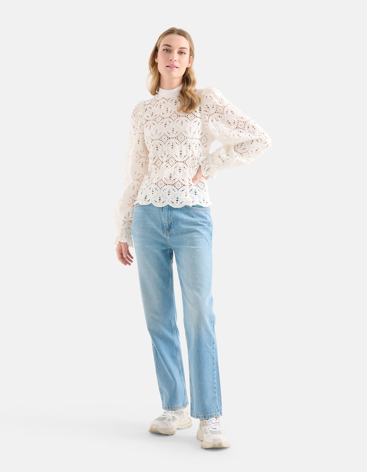 Gerade Denim-Jeans Mediumstone SHOEBY WOMEN