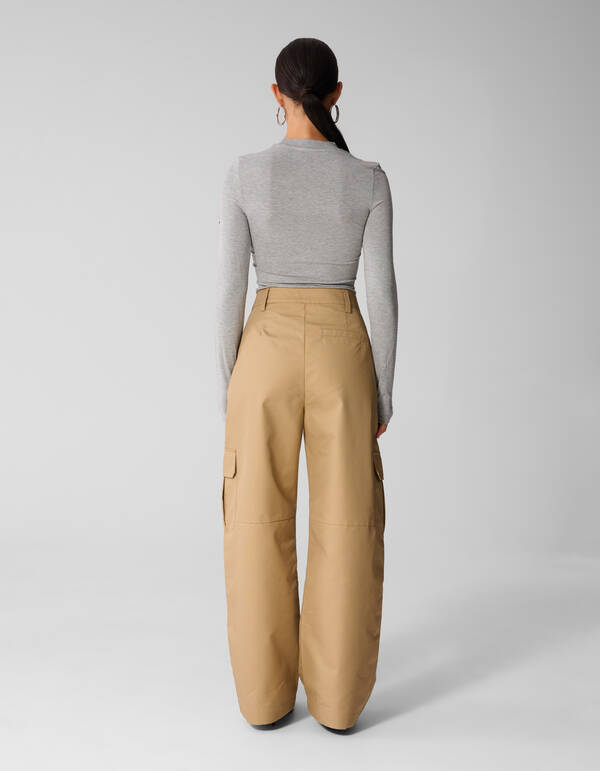 Cargo Loose Fit Hose Hellbraun By Anna SHOEBY WOMEN