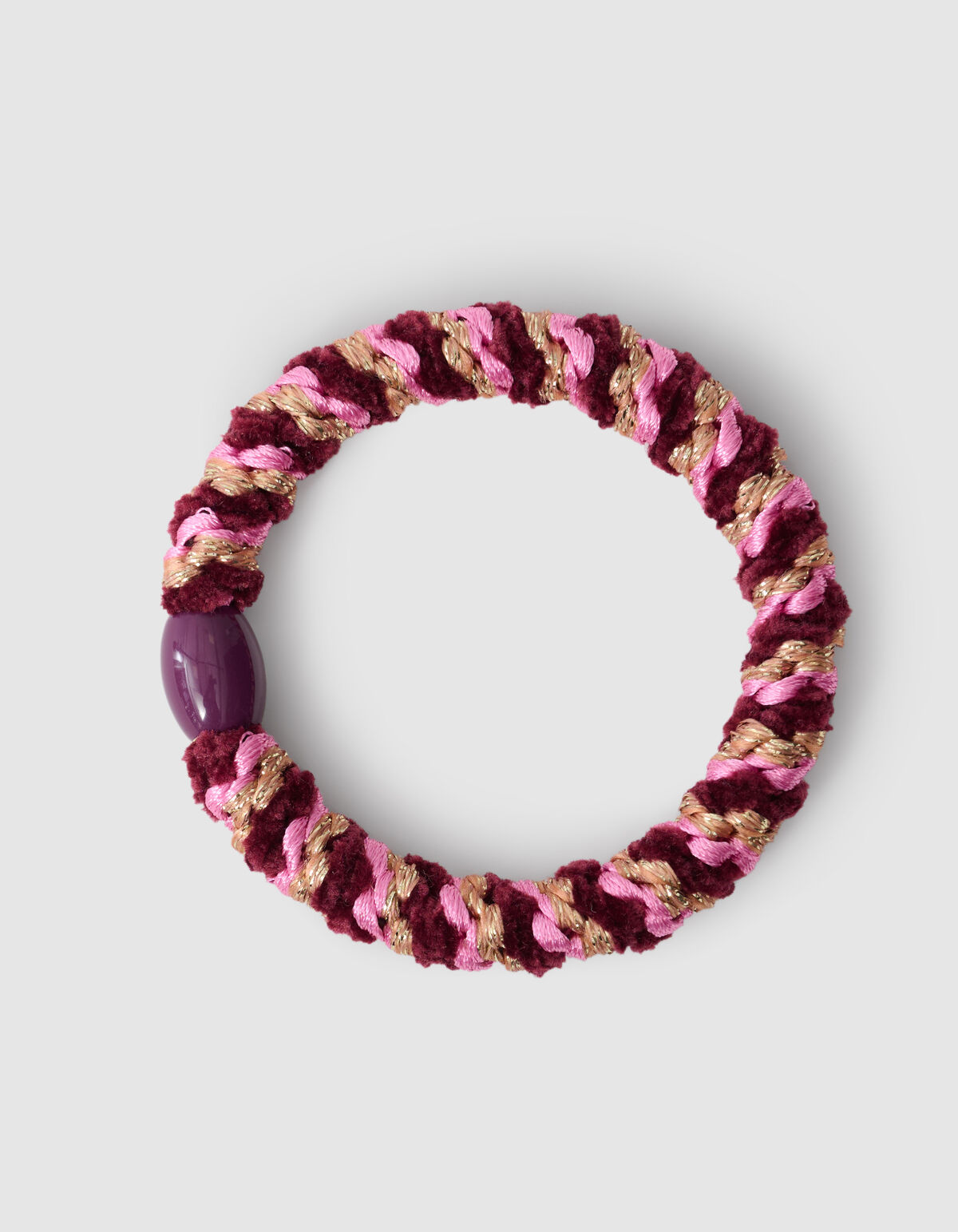 Lurex-Haarband Hellrosa SHOEBY ACCESSOIRES