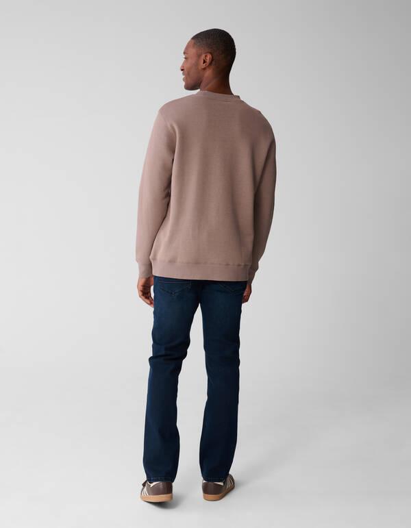 Abzeichen Pullover Hellbraun SHOEBY MEN