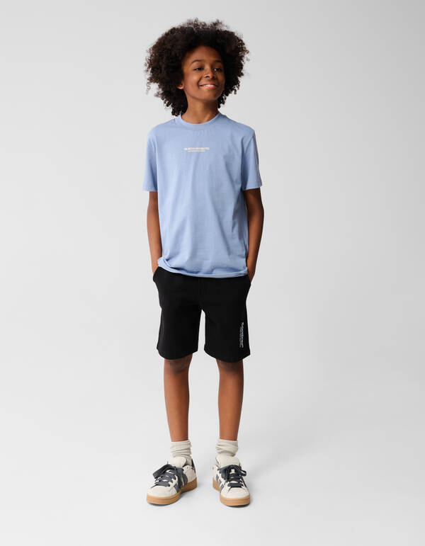 Text Artwork T-shirt Blau SHOEBY BOYS